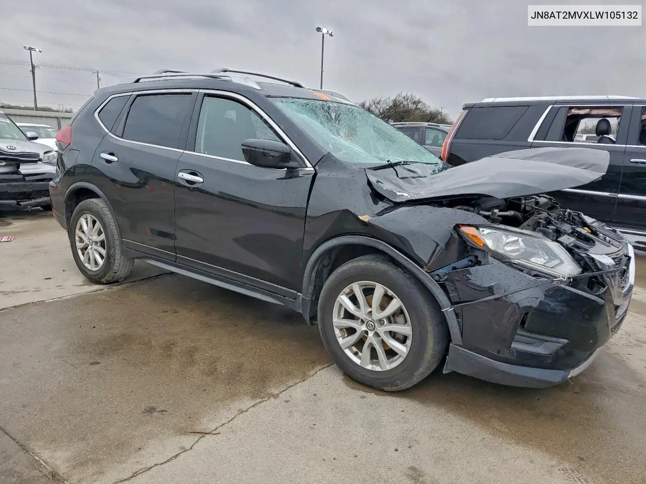 JN8AT2MVXLW105132 2020 Nissan Rogue S