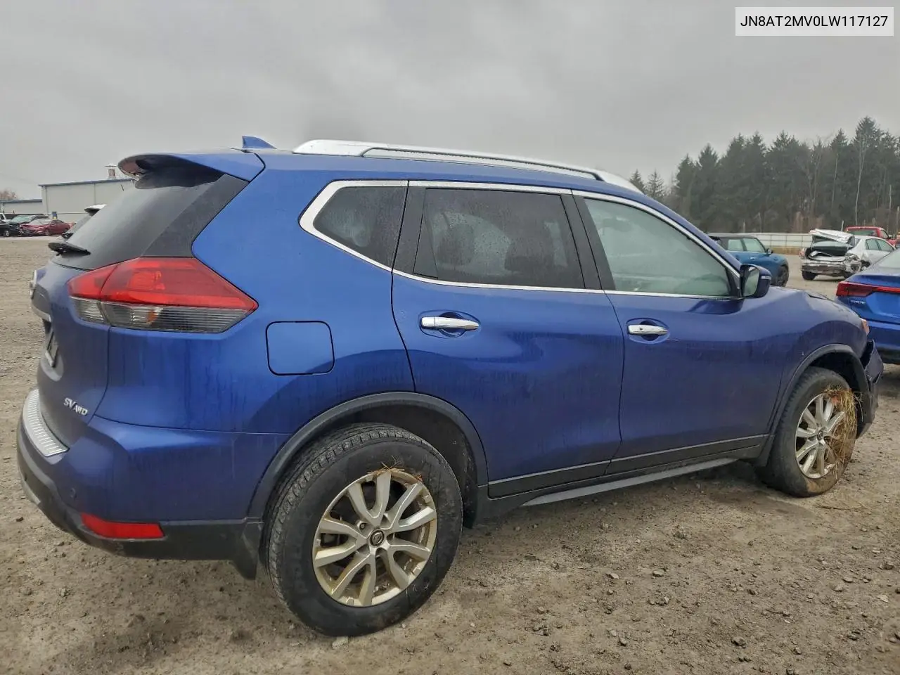 JN8AT2MV0LW117127 2020 Nissan Rogue S