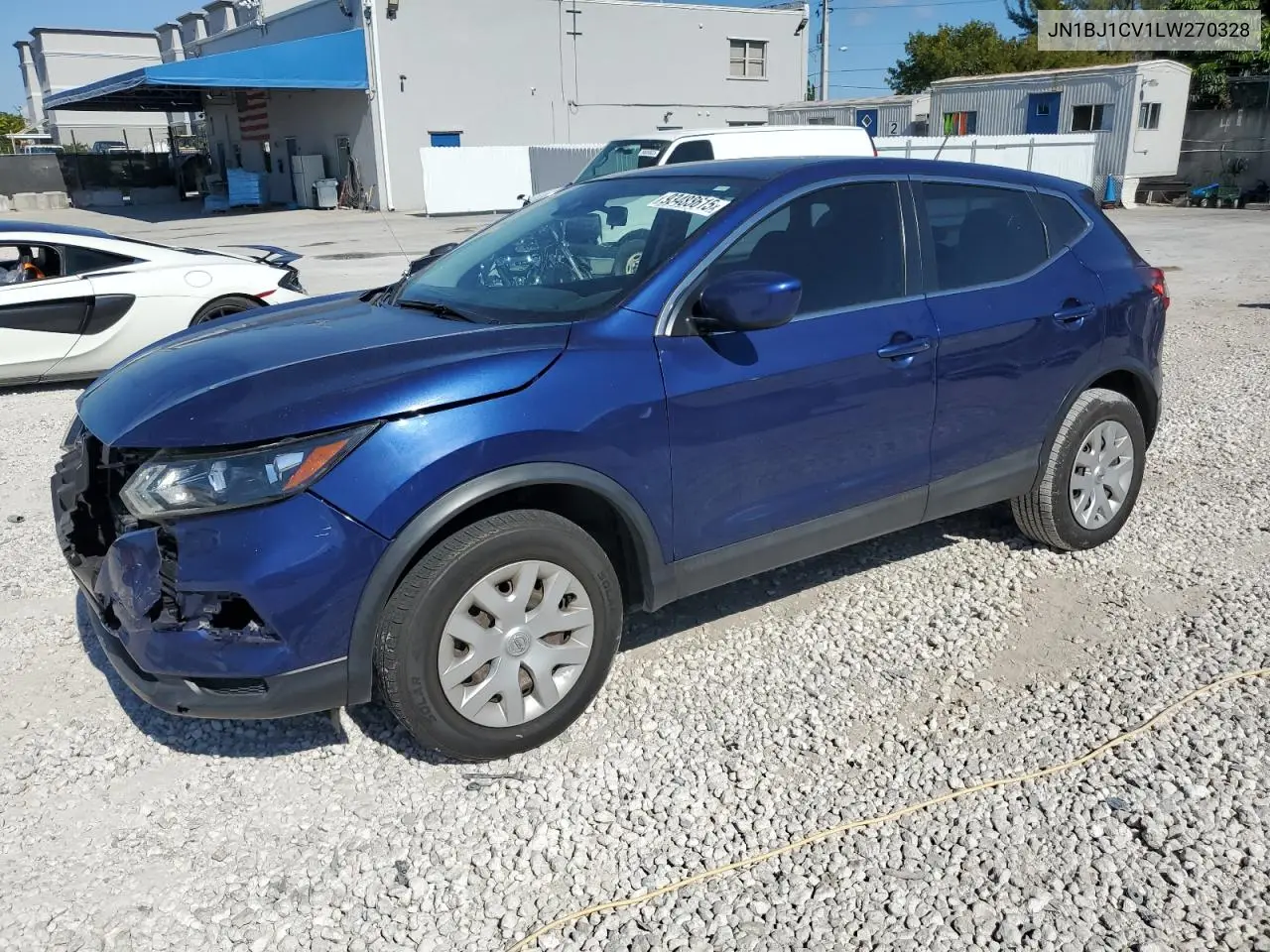 JN1BJ1CV1LW270328 2020 Nissan Rogue Sport S