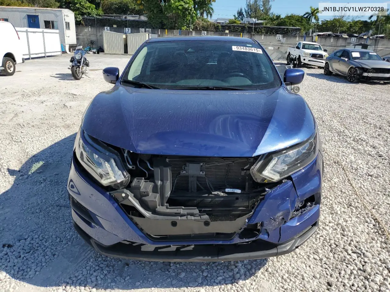 JN1BJ1CV1LW270328 2020 Nissan Rogue Sport S