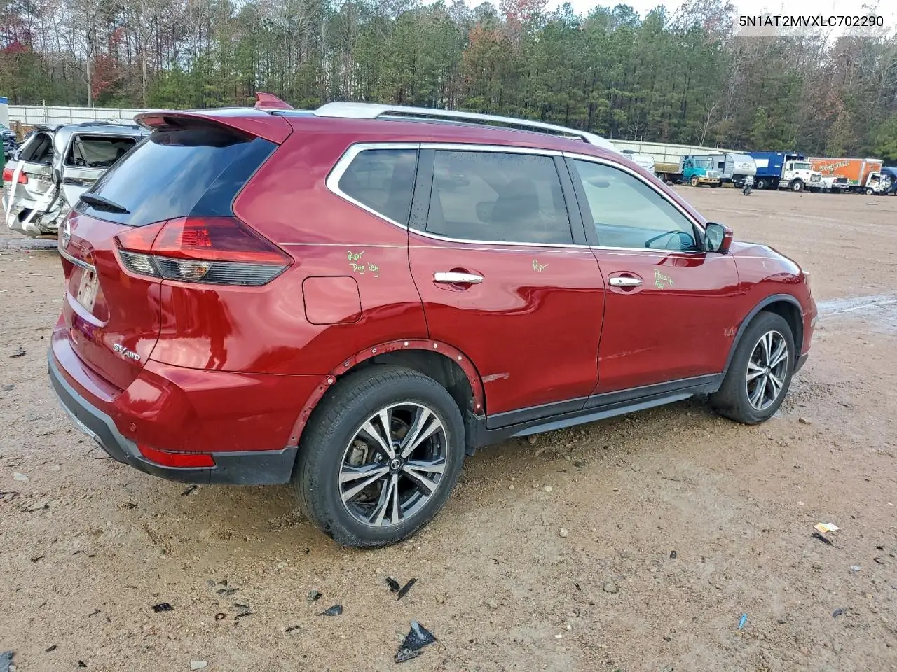 5N1AT2MVXLC702290 2020 Nissan Rogue S