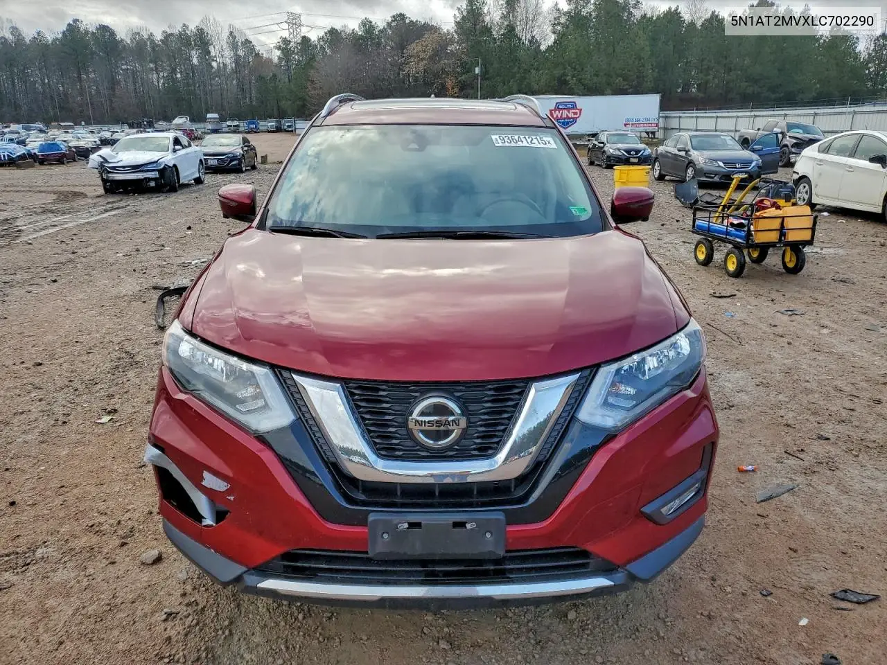 5N1AT2MVXLC702290 2020 Nissan Rogue S