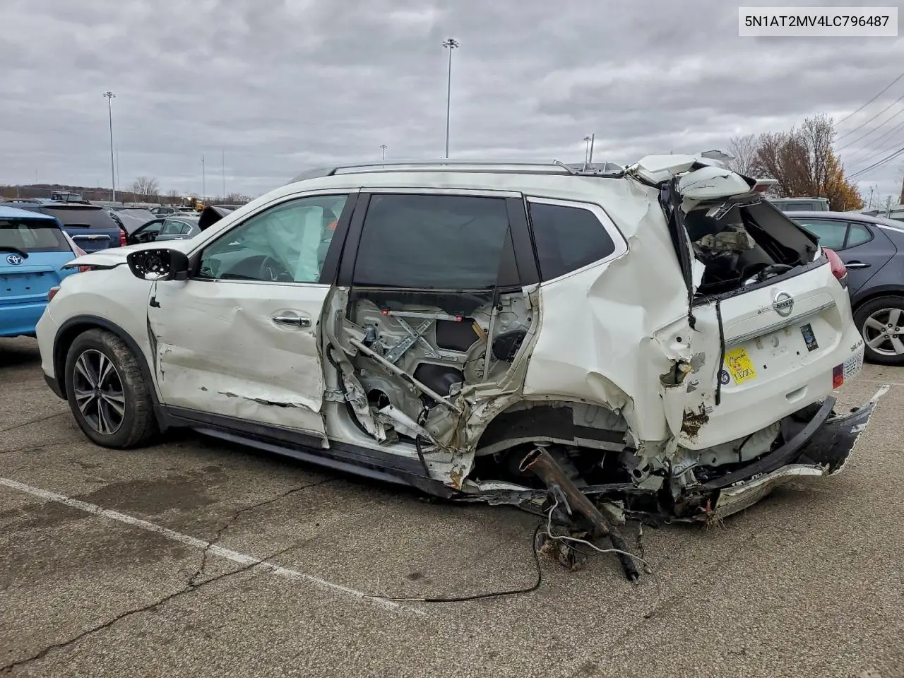5N1AT2MV4LC796487 2020 Nissan Rogue S