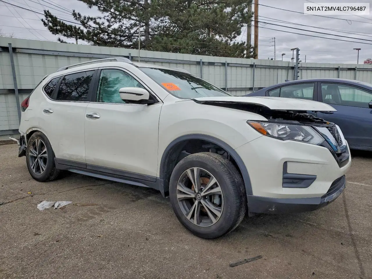 5N1AT2MV4LC796487 2020 Nissan Rogue S
