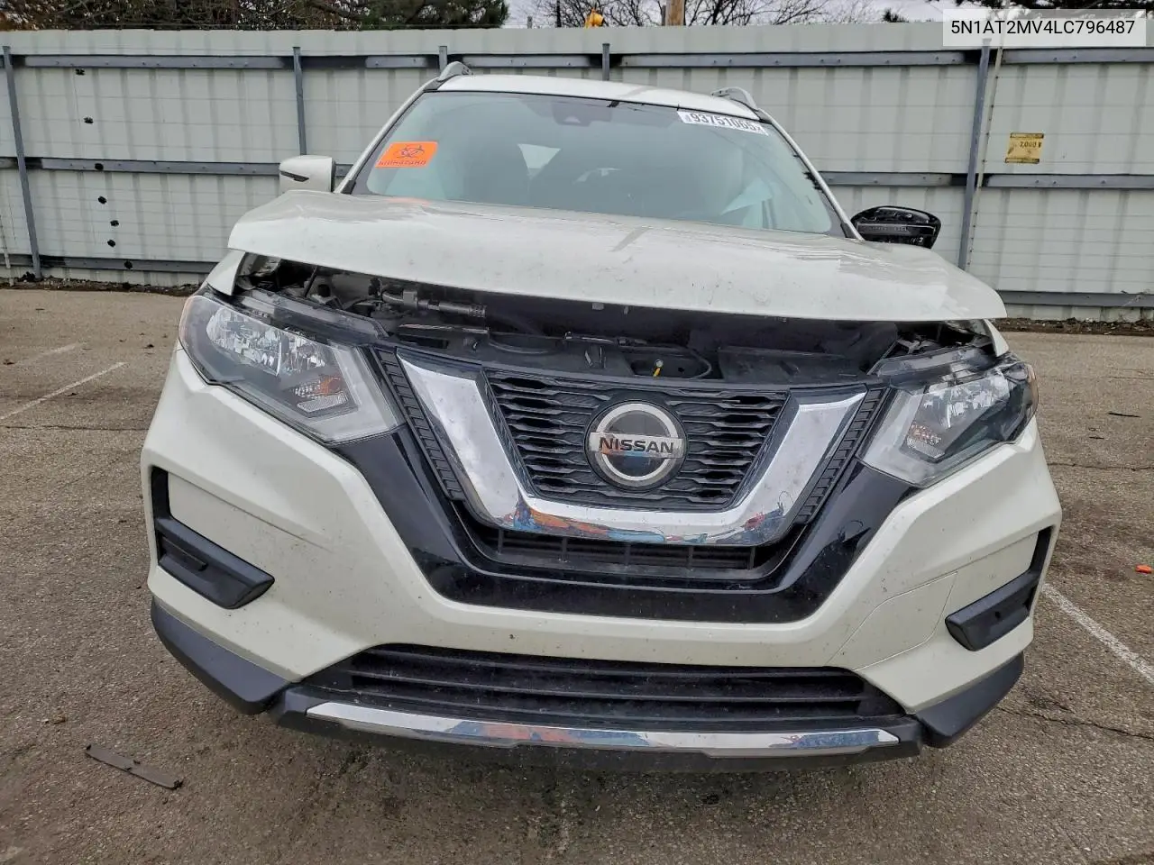 5N1AT2MV4LC796487 2020 Nissan Rogue S