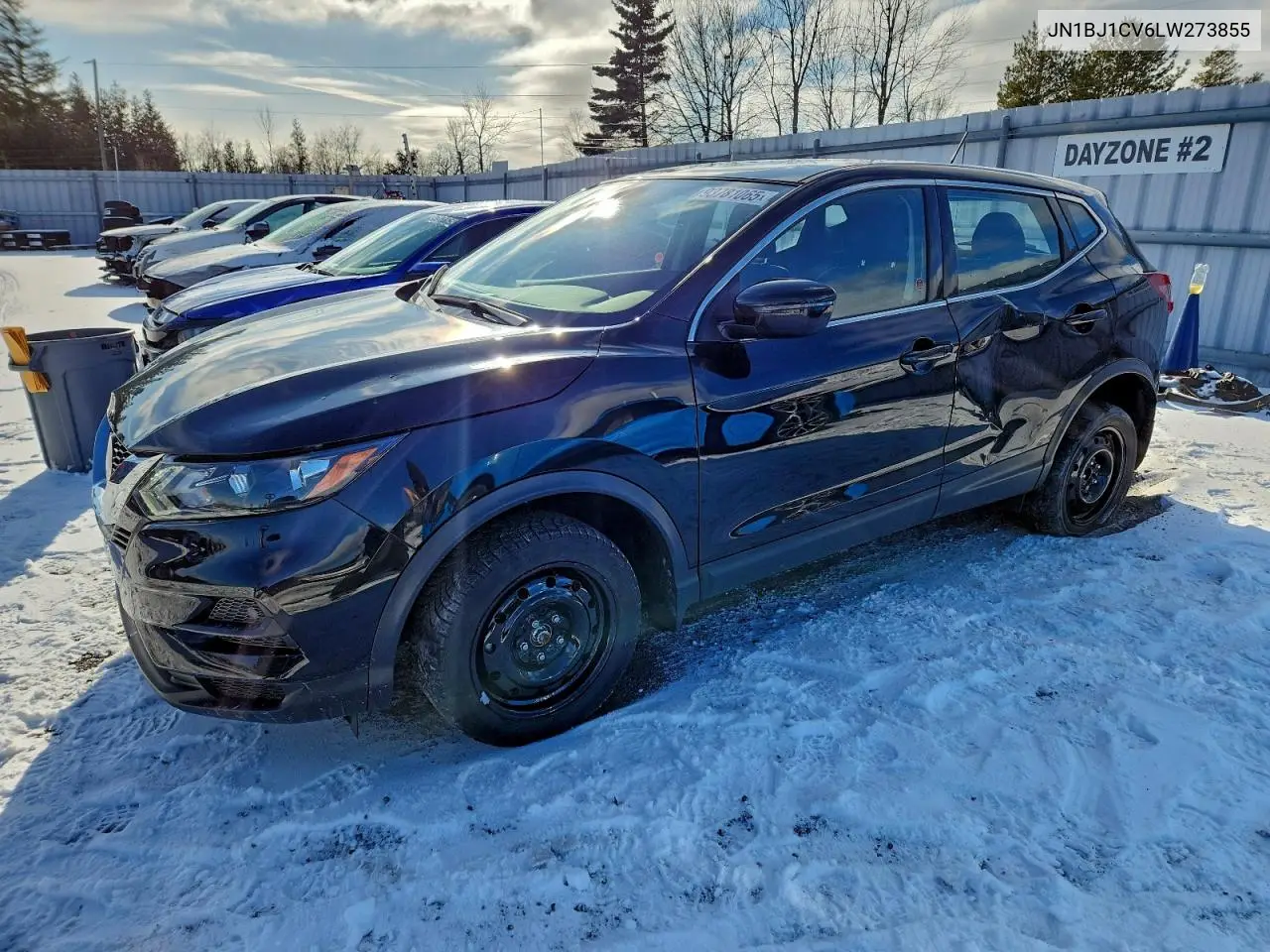 JN1BJ1CV6LW273855 2020 Nissan Rogue Sport S
