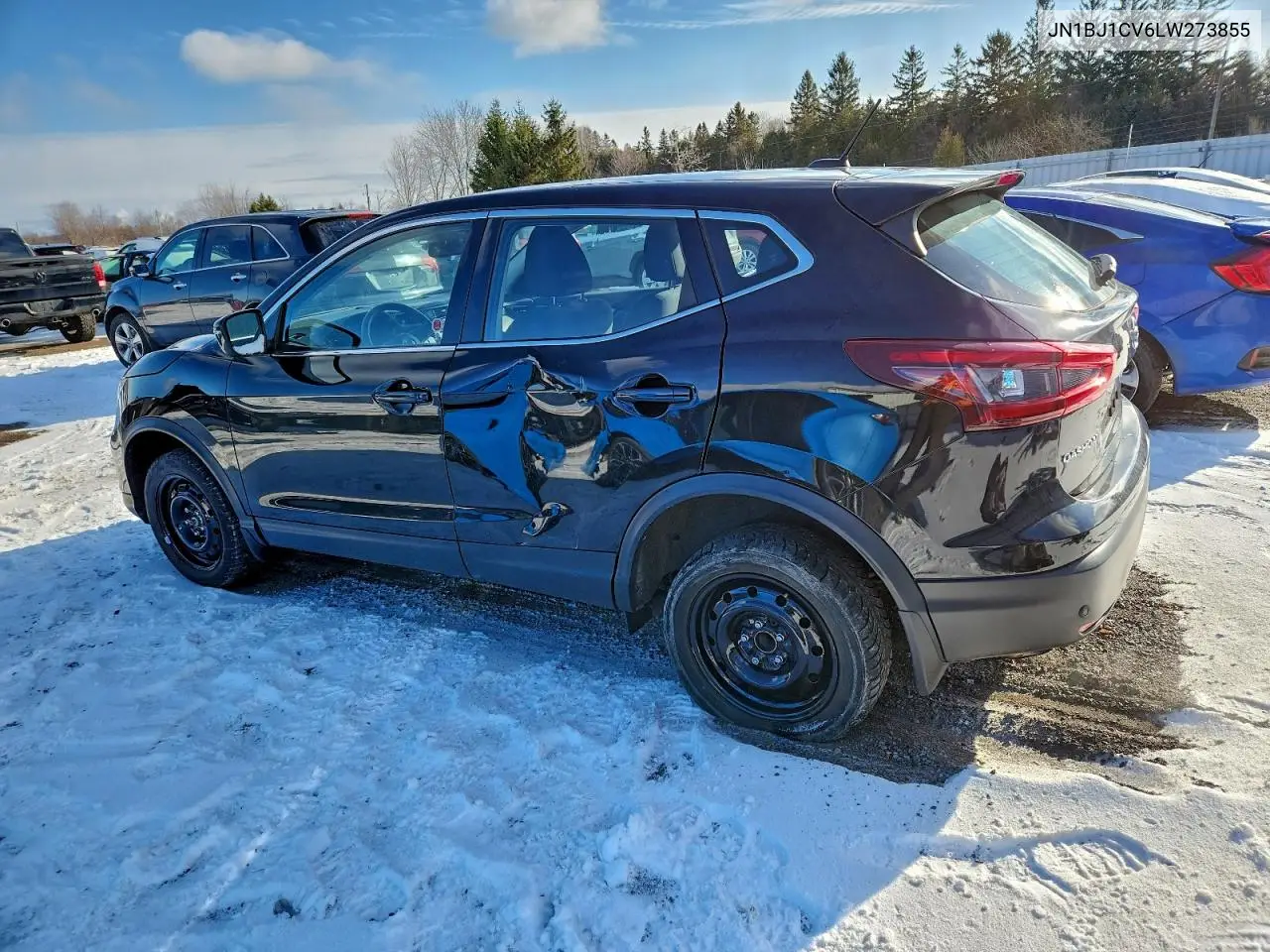 JN1BJ1CV6LW273855 2020 Nissan Rogue Sport S