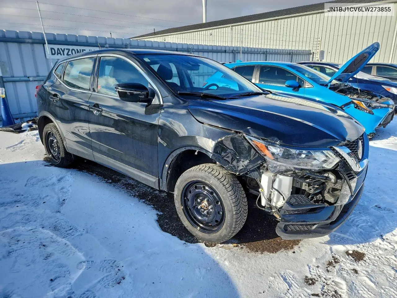 JN1BJ1CV6LW273855 2020 Nissan Rogue Sport S