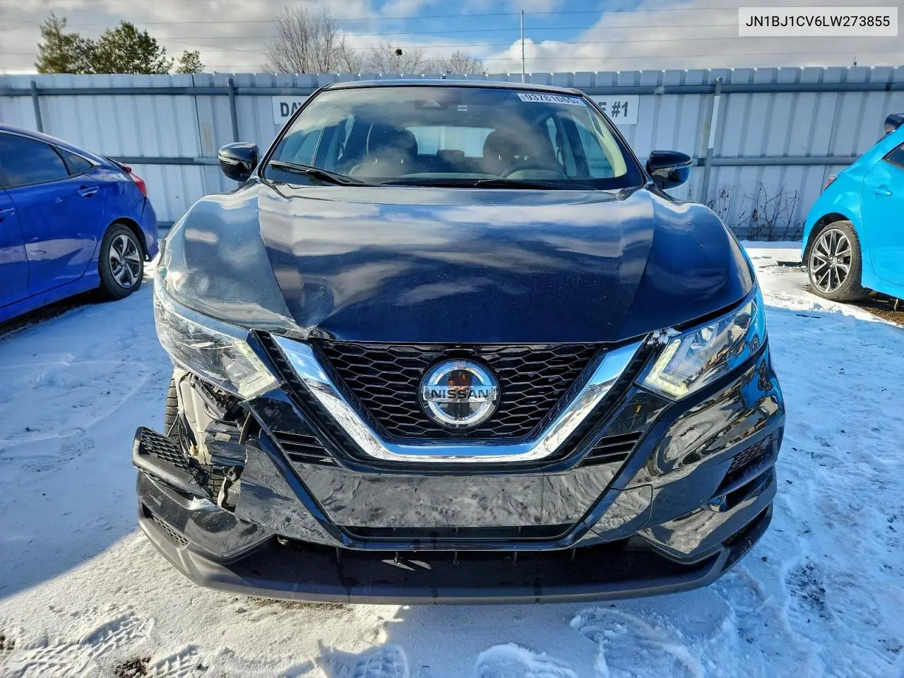 JN1BJ1CV6LW273855 2020 Nissan Rogue Sport S