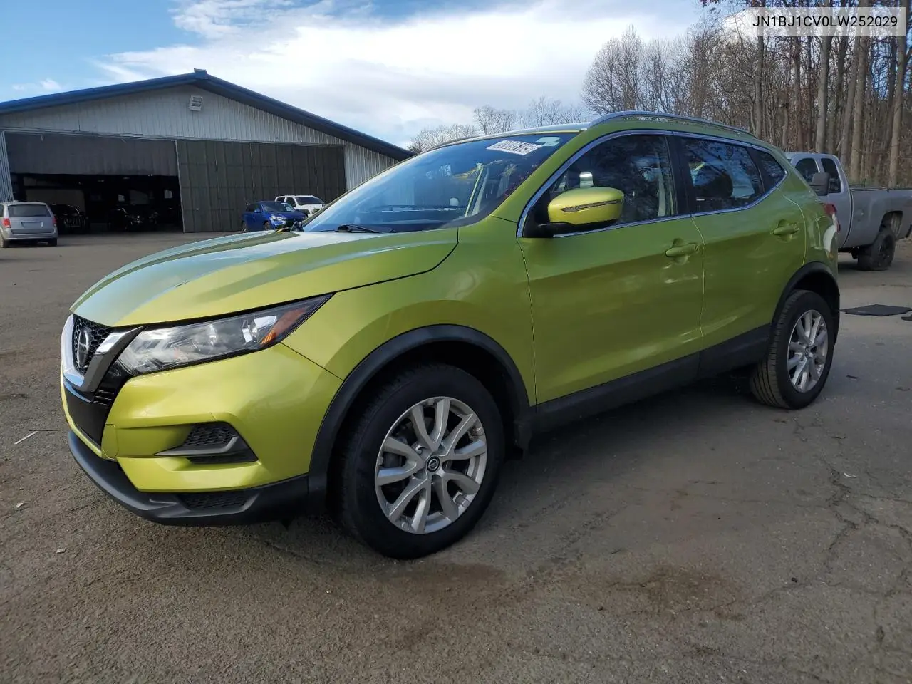 JN1BJ1CV0LW252029 2020 Nissan Rogue Sport S