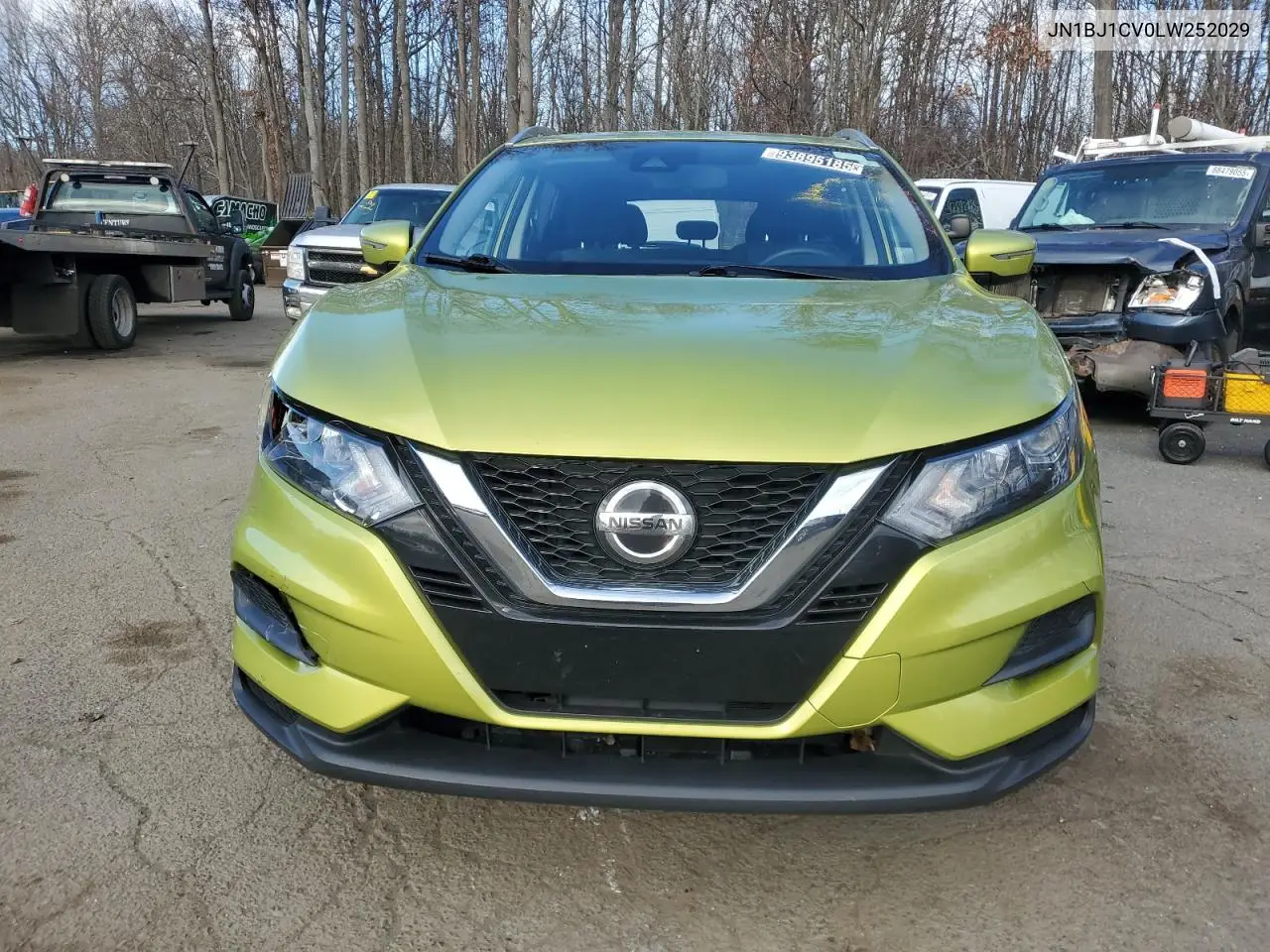 JN1BJ1CV0LW252029 2020 Nissan Rogue Sport S