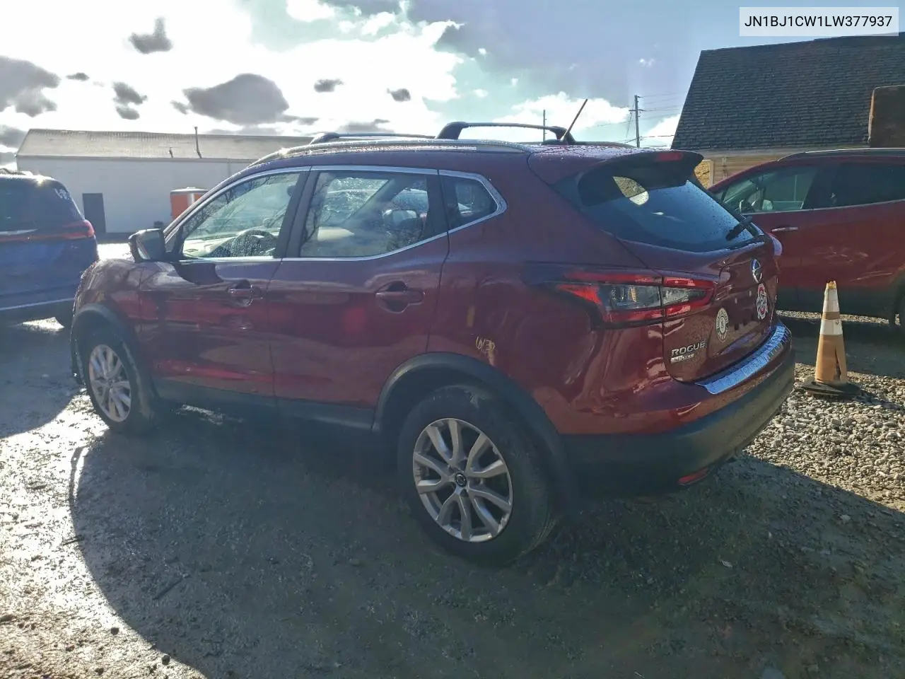 JN1BJ1CW1LW377937 2020 Nissan Rogue Sport S
