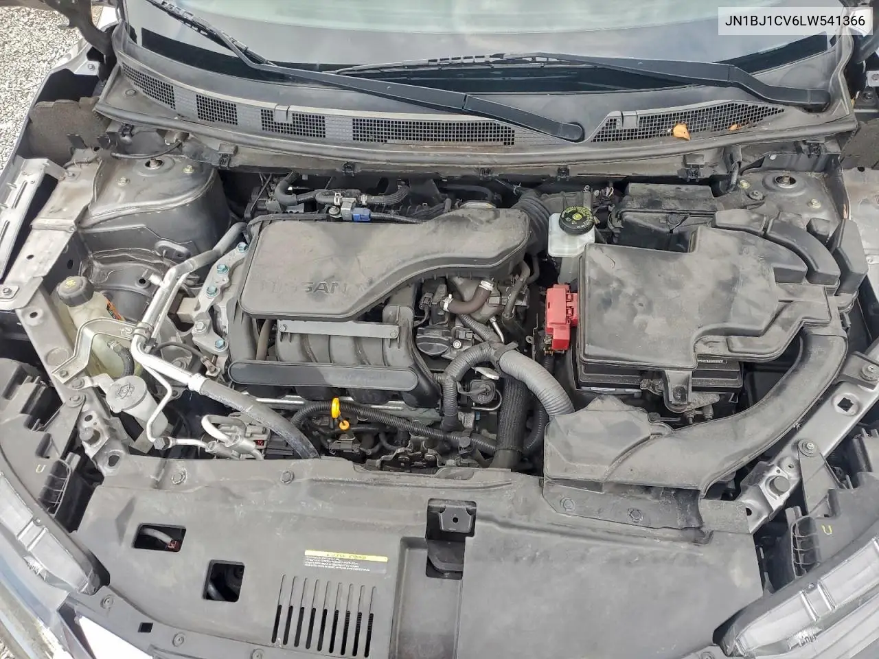 JN1BJ1CV6LW541366 2020 Nissan Rogue Sport S