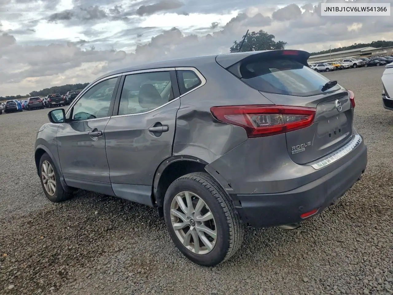 JN1BJ1CV6LW541366 2020 Nissan Rogue Sport S