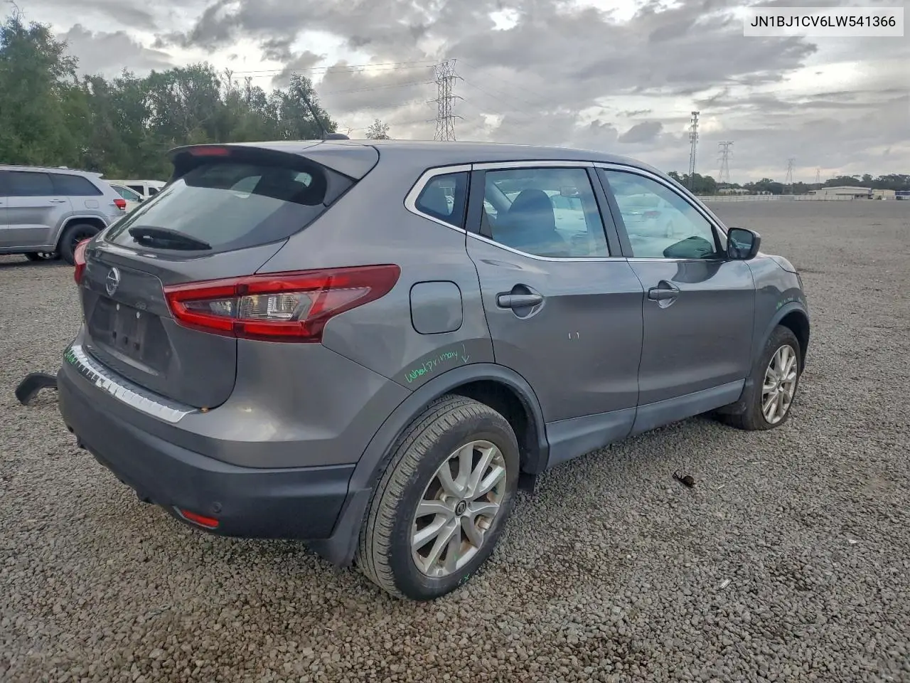 JN1BJ1CV6LW541366 2020 Nissan Rogue Sport S