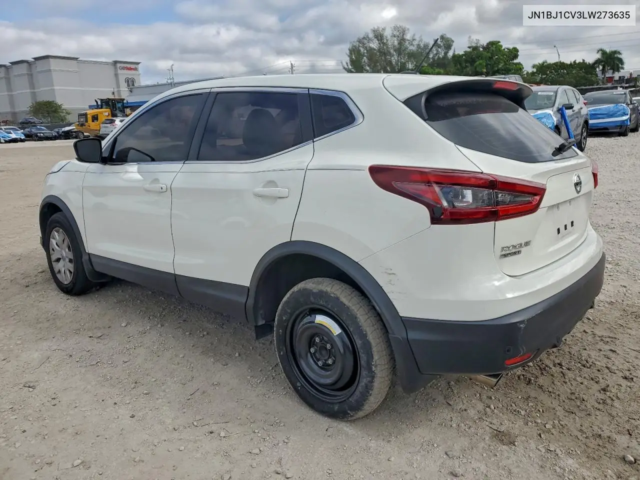 JN1BJ1CV3LW273635 2020 Nissan Rogue Sport S