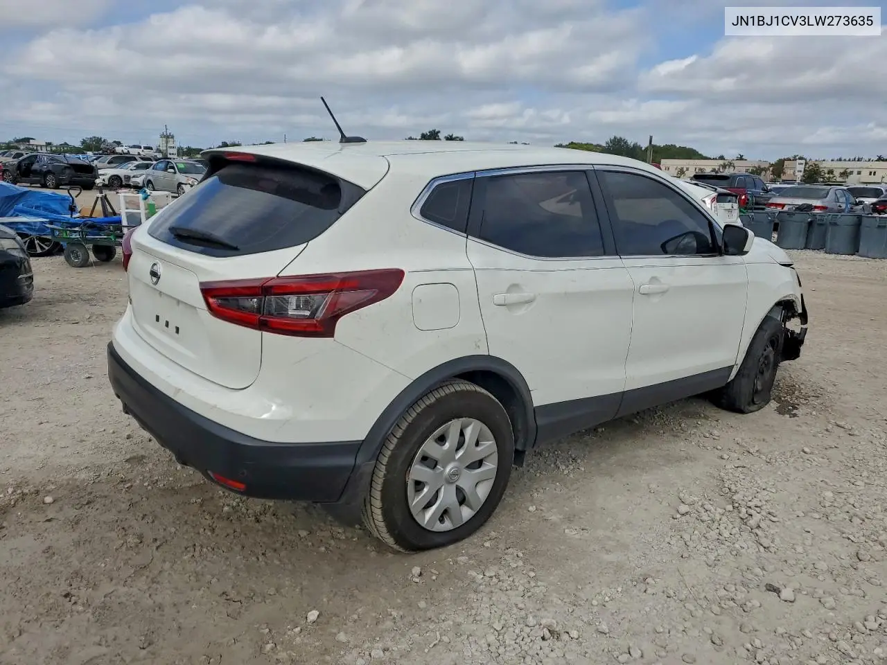 JN1BJ1CV3LW273635 2020 Nissan Rogue Sport S