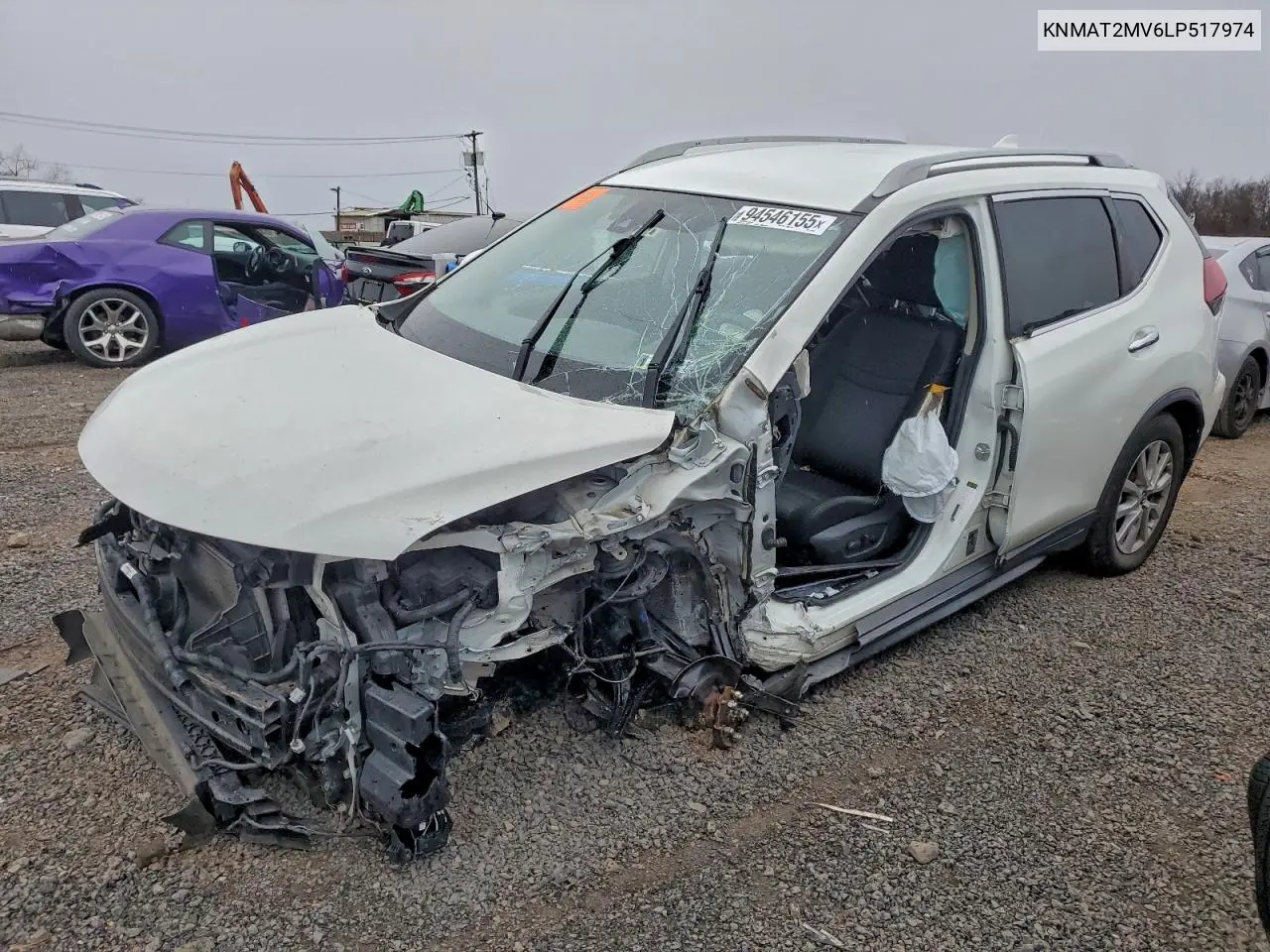 KNMAT2MV6LP517974 2020 Nissan Rogue S