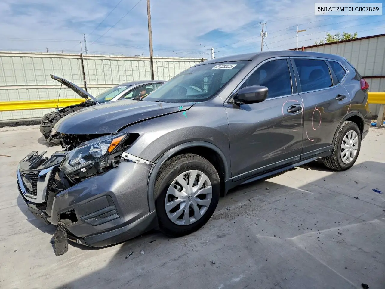 5N1AT2MT0LC807869 2020 Nissan Rogue S