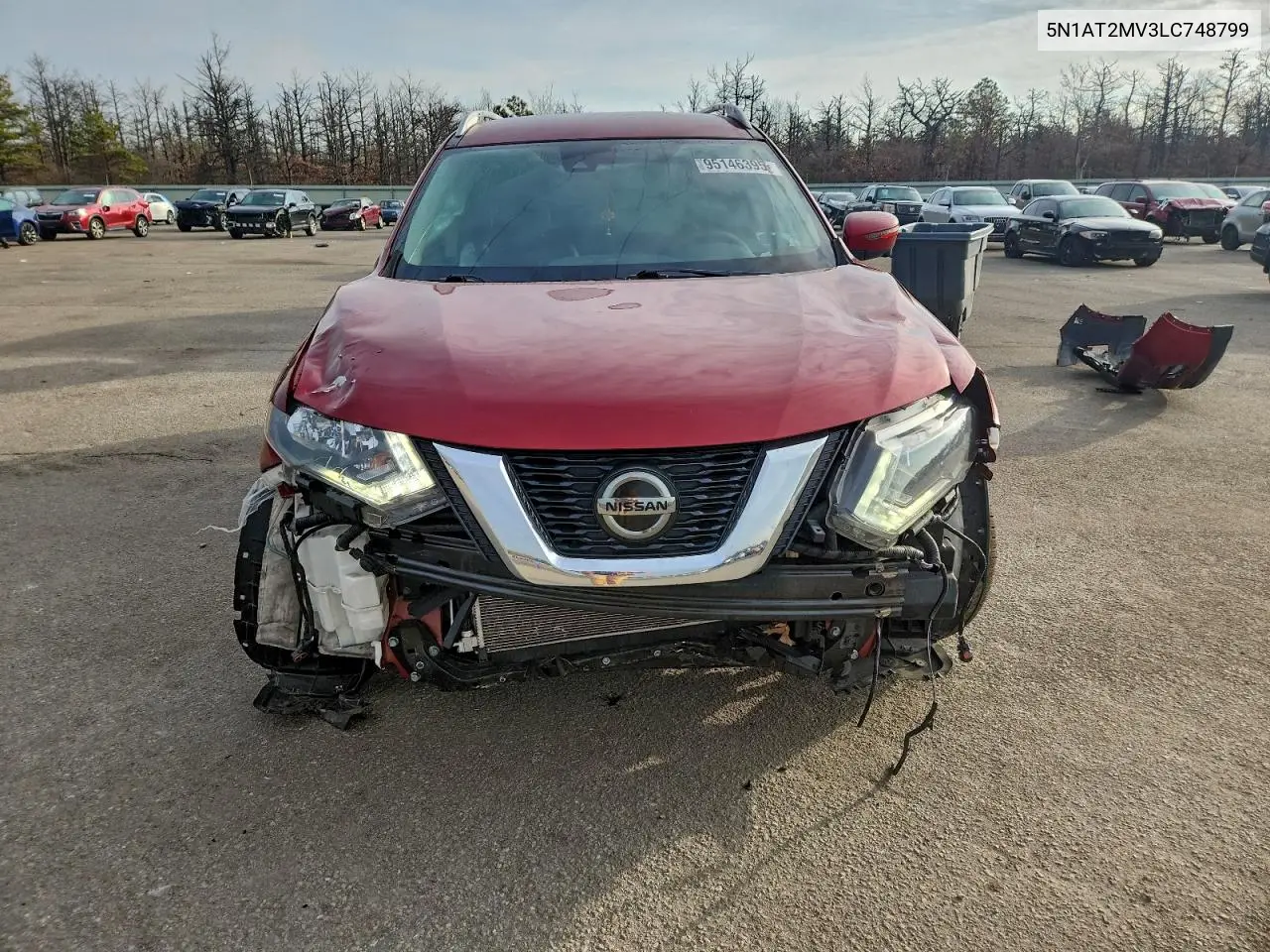 5N1AT2MV3LC748799 2020 Nissan Rogue S