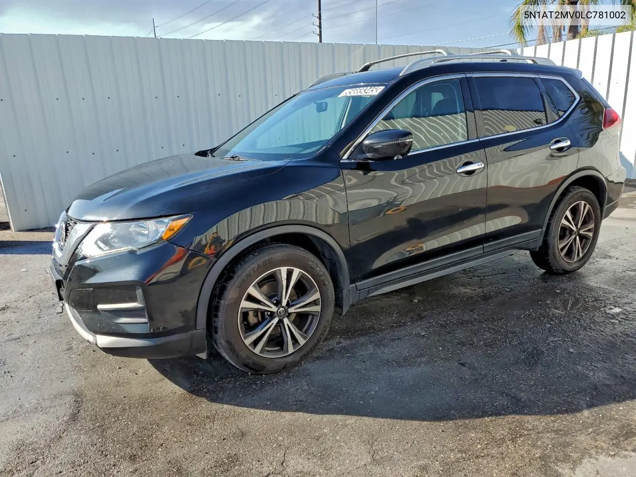 5N1AT2MV0LC781002 2020 Nissan Rogue S