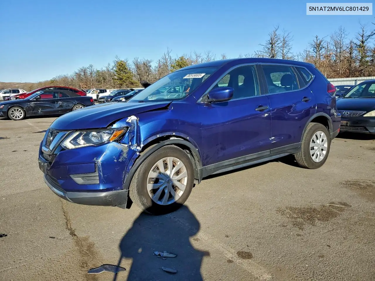 5N1AT2MV6LC801429 2020 Nissan Rogue S