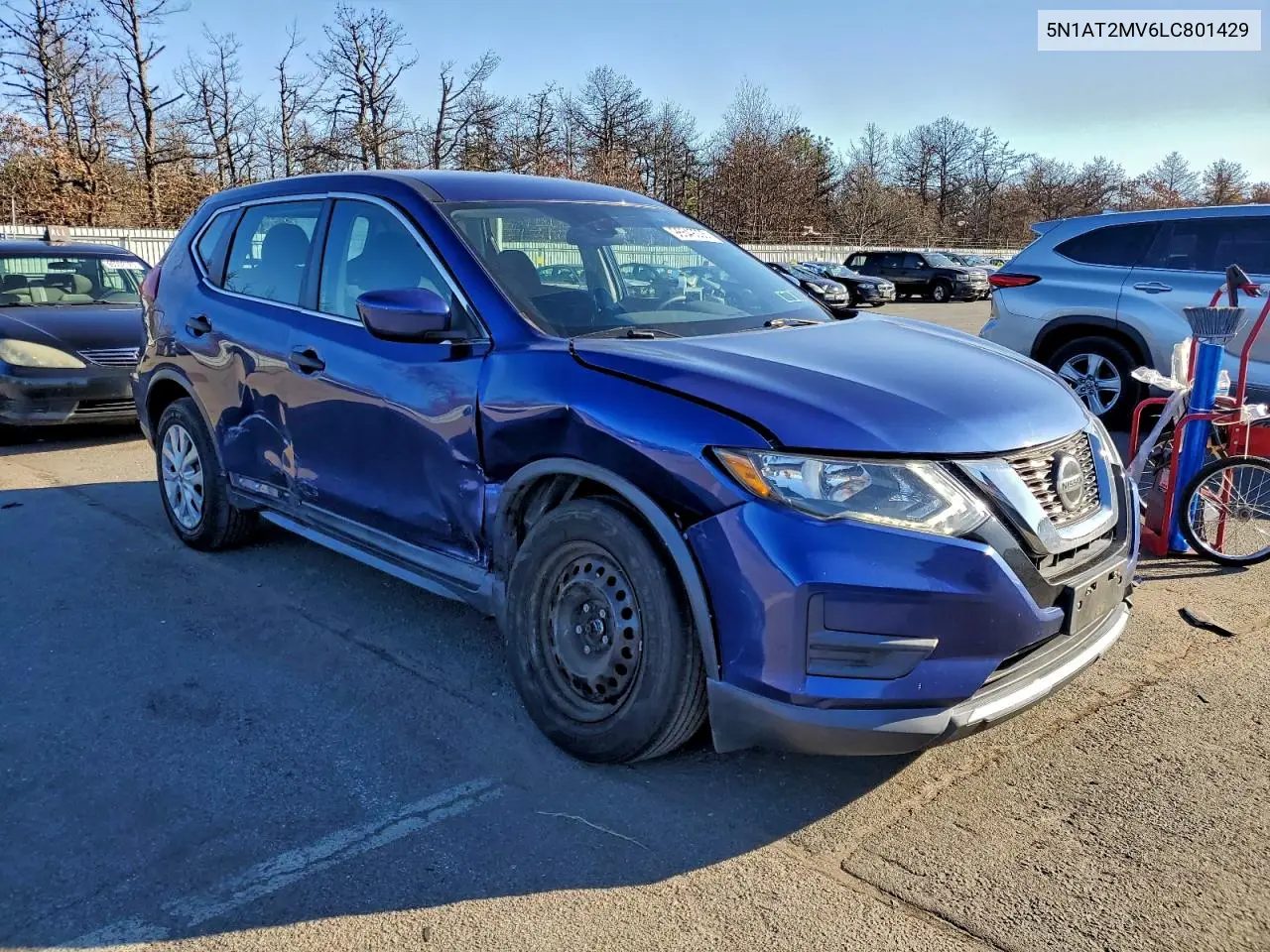 5N1AT2MV6LC801429 2020 Nissan Rogue S