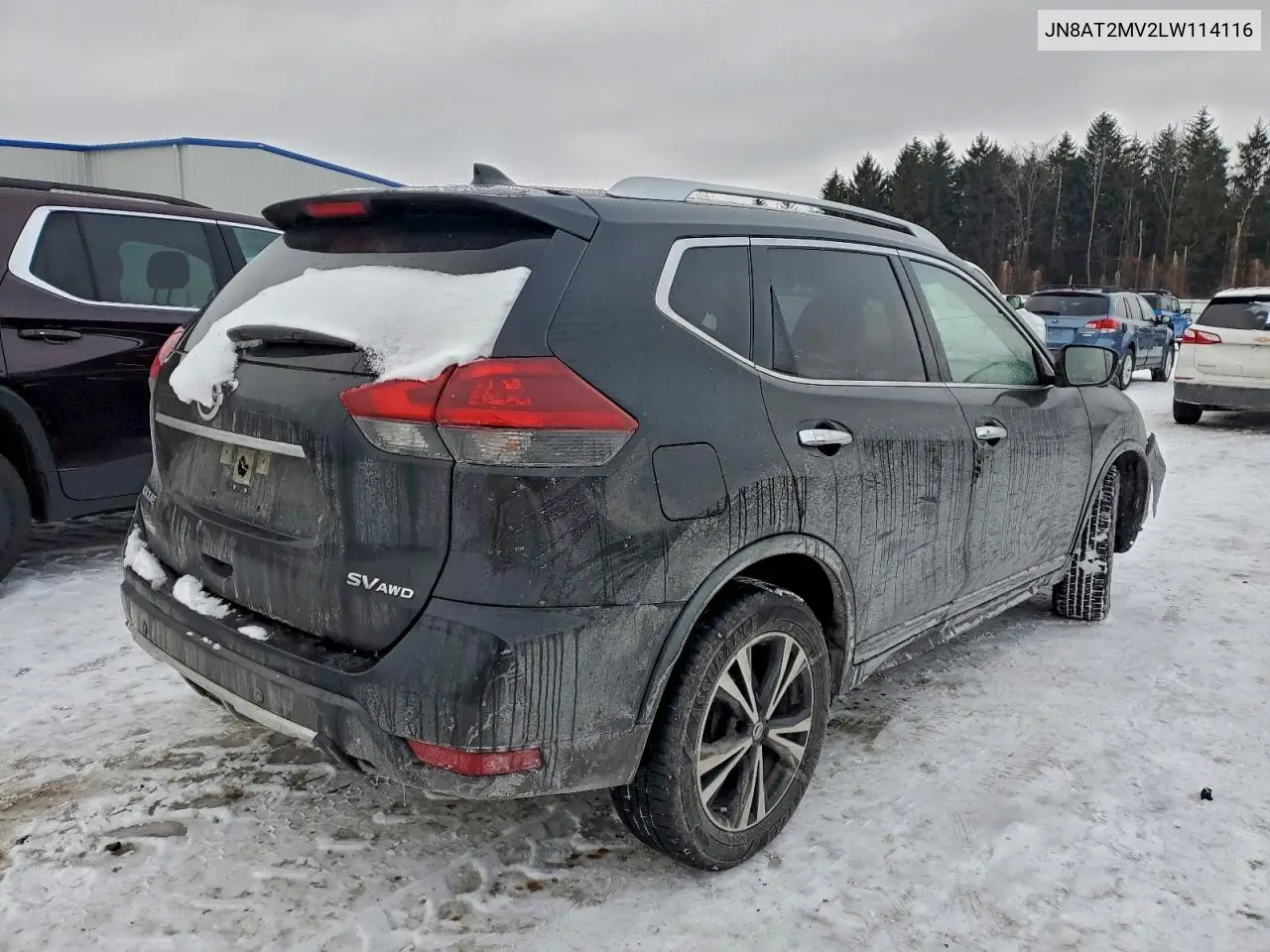 JN8AT2MV2LW114116 2020 Nissan Rogue S