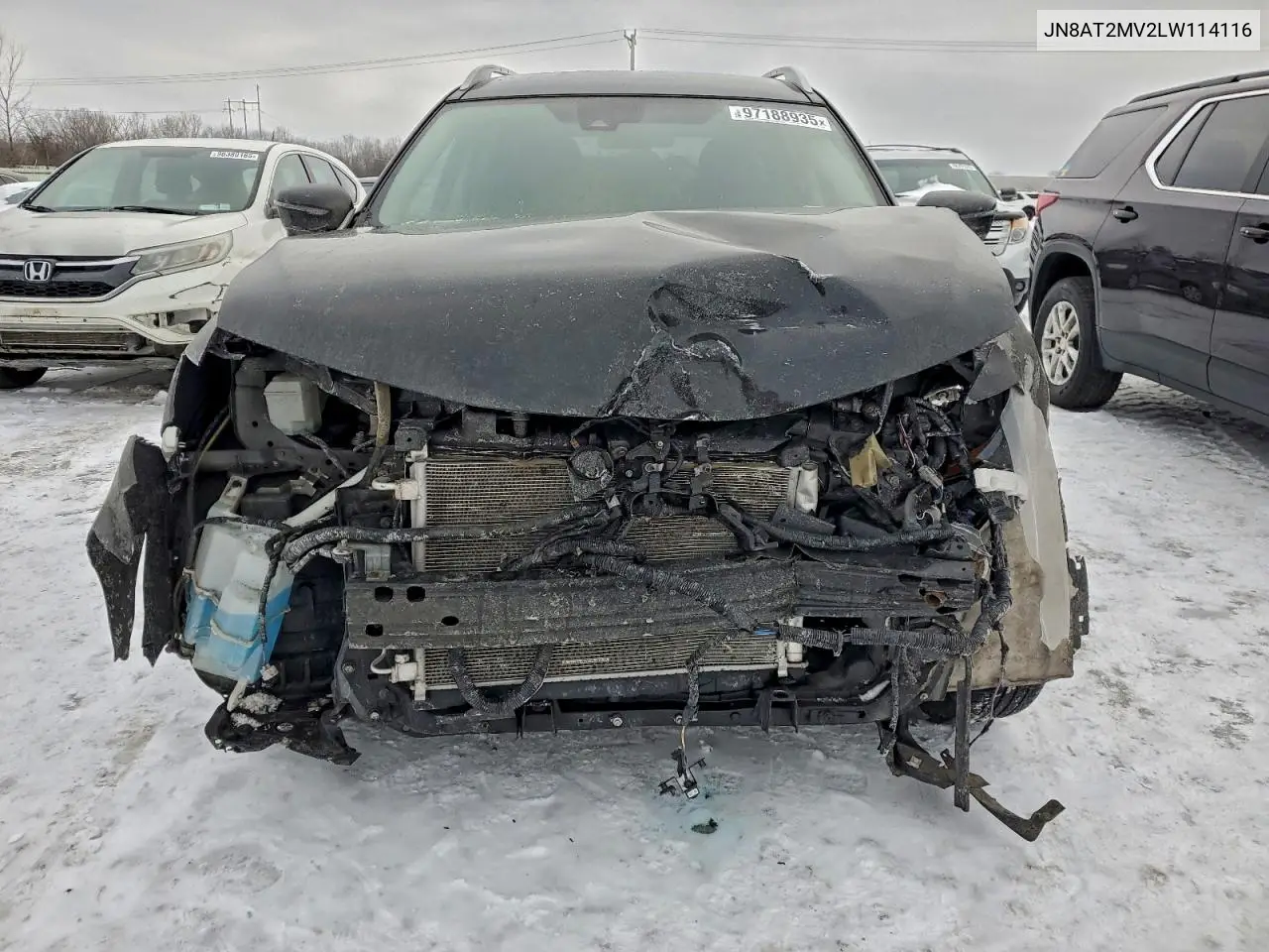 JN8AT2MV2LW114116 2020 Nissan Rogue S