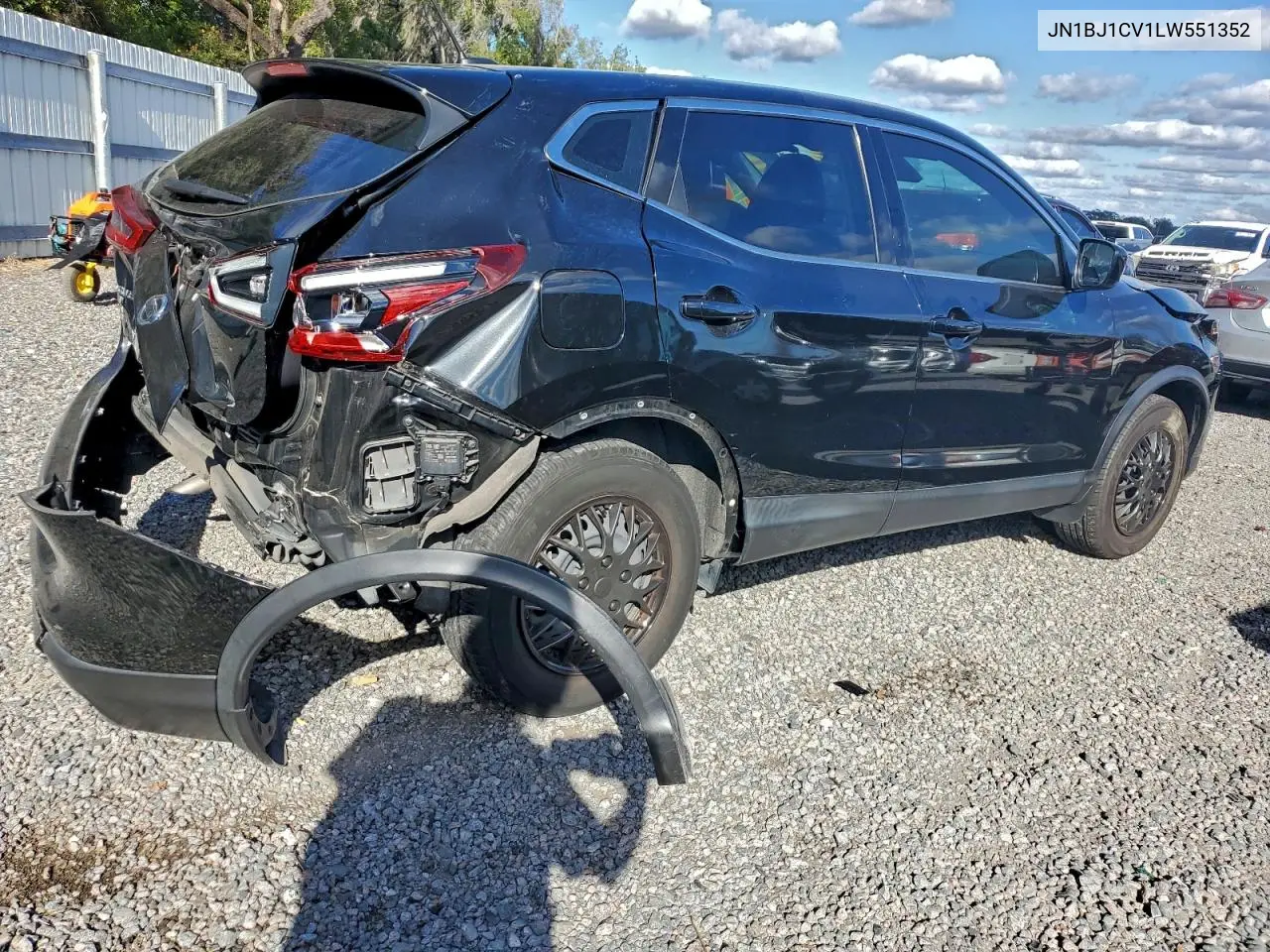 JN1BJ1CV1LW551352 2020 Nissan Rogue Sport S