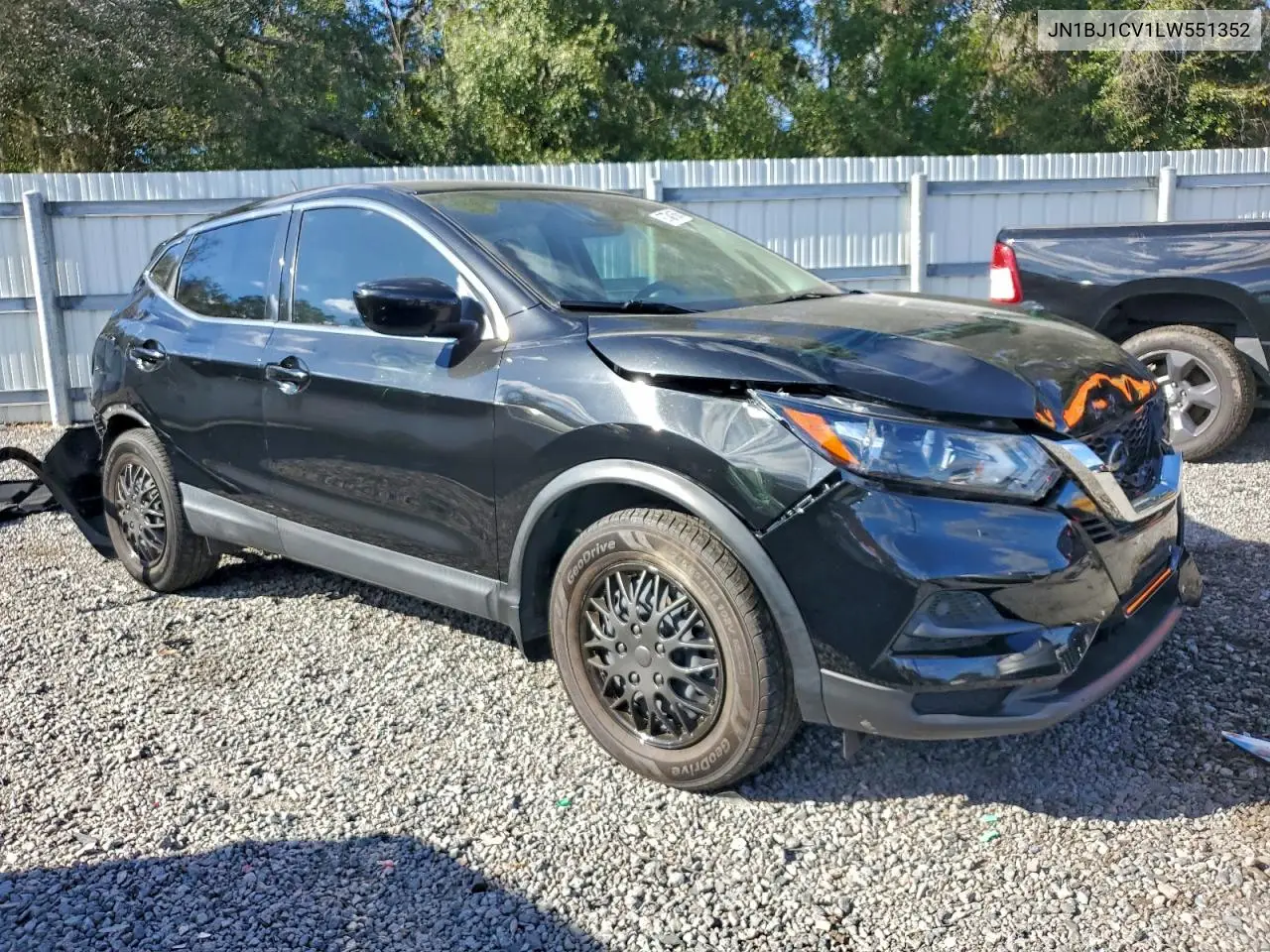 JN1BJ1CV1LW551352 2020 Nissan Rogue Sport S