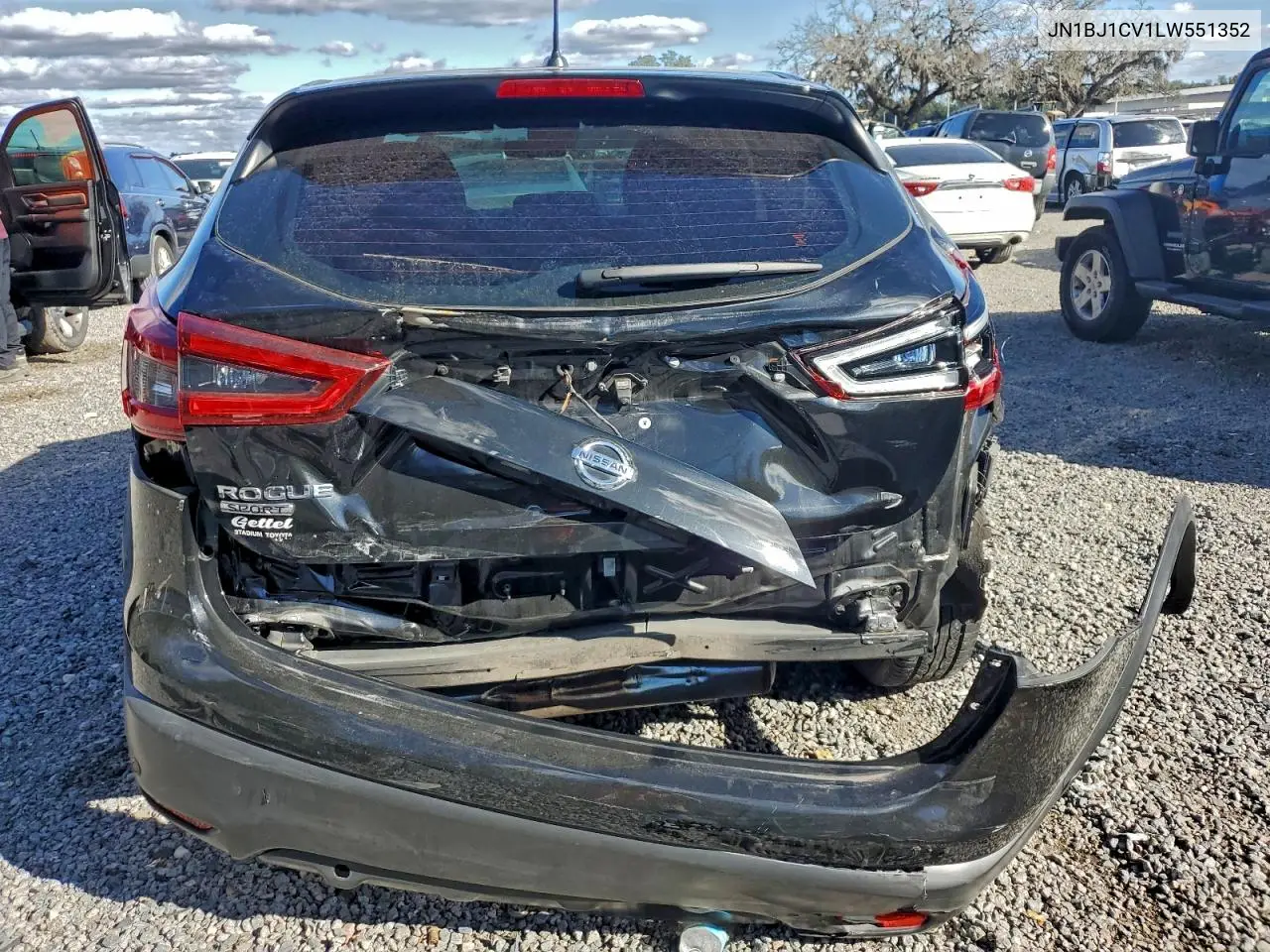 JN1BJ1CV1LW551352 2020 Nissan Rogue Sport S