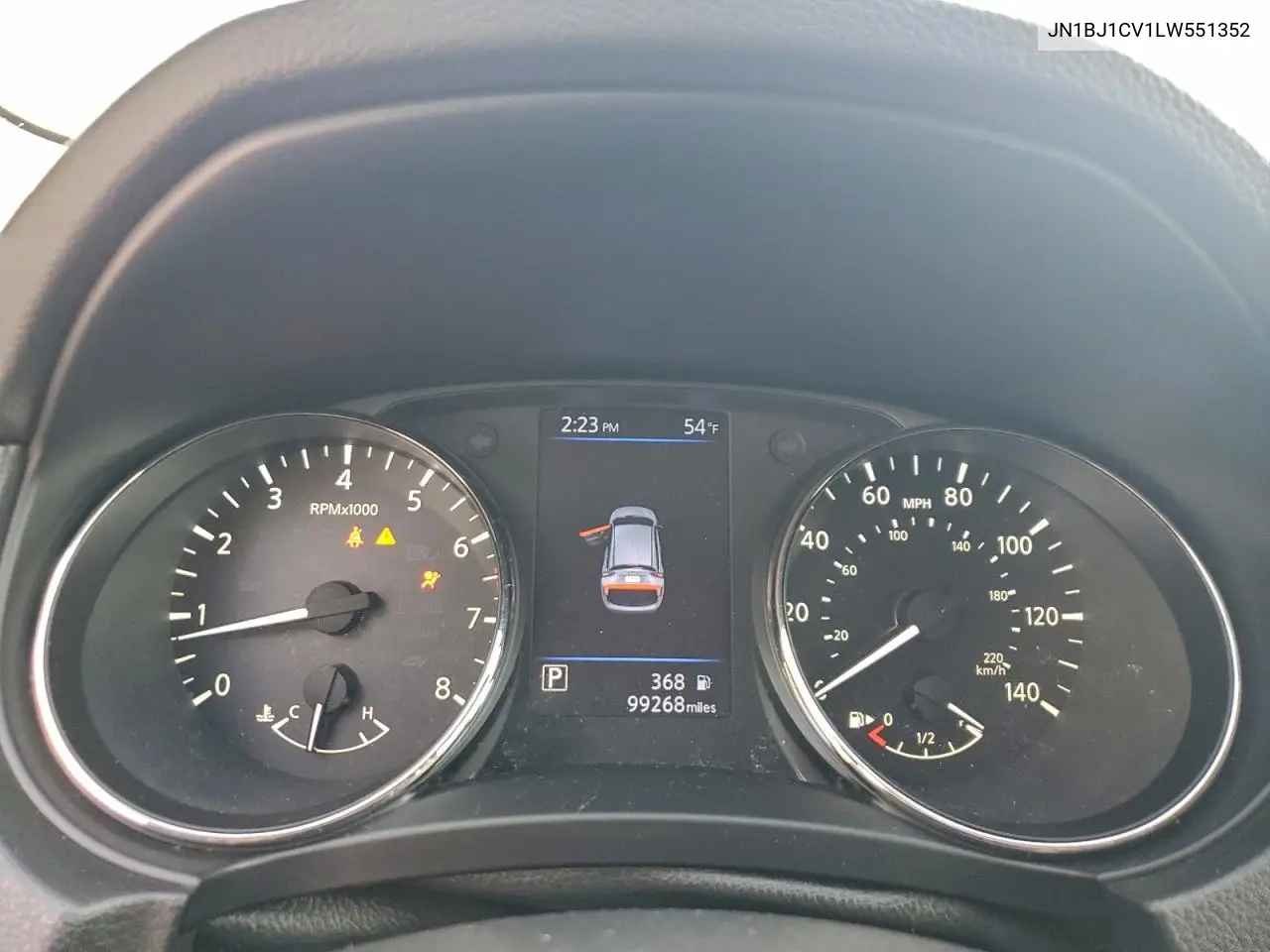 JN1BJ1CV1LW551352 2020 Nissan Rogue Sport S