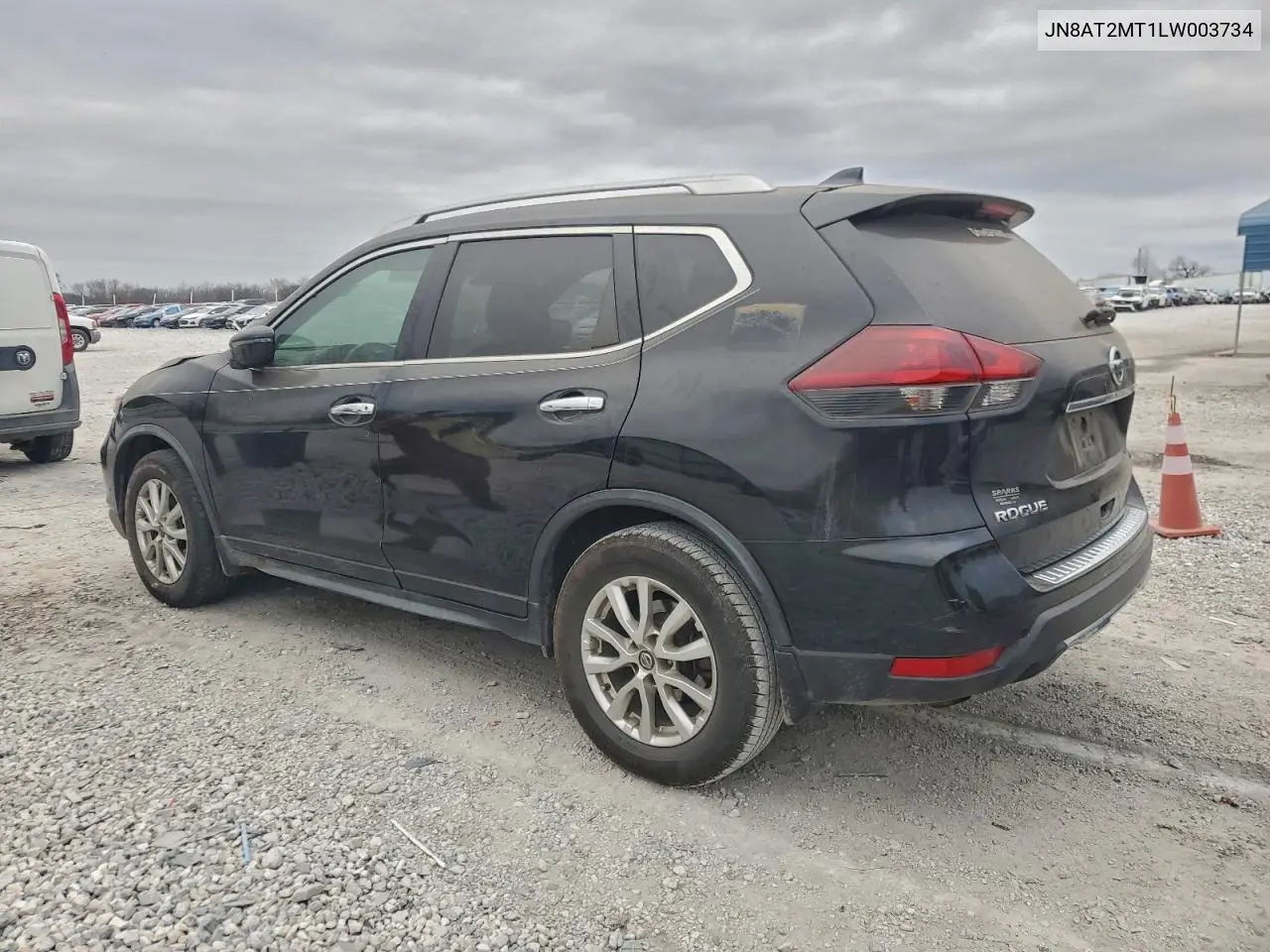 JN8AT2MT1LW003734 2020 Nissan Rogue S
