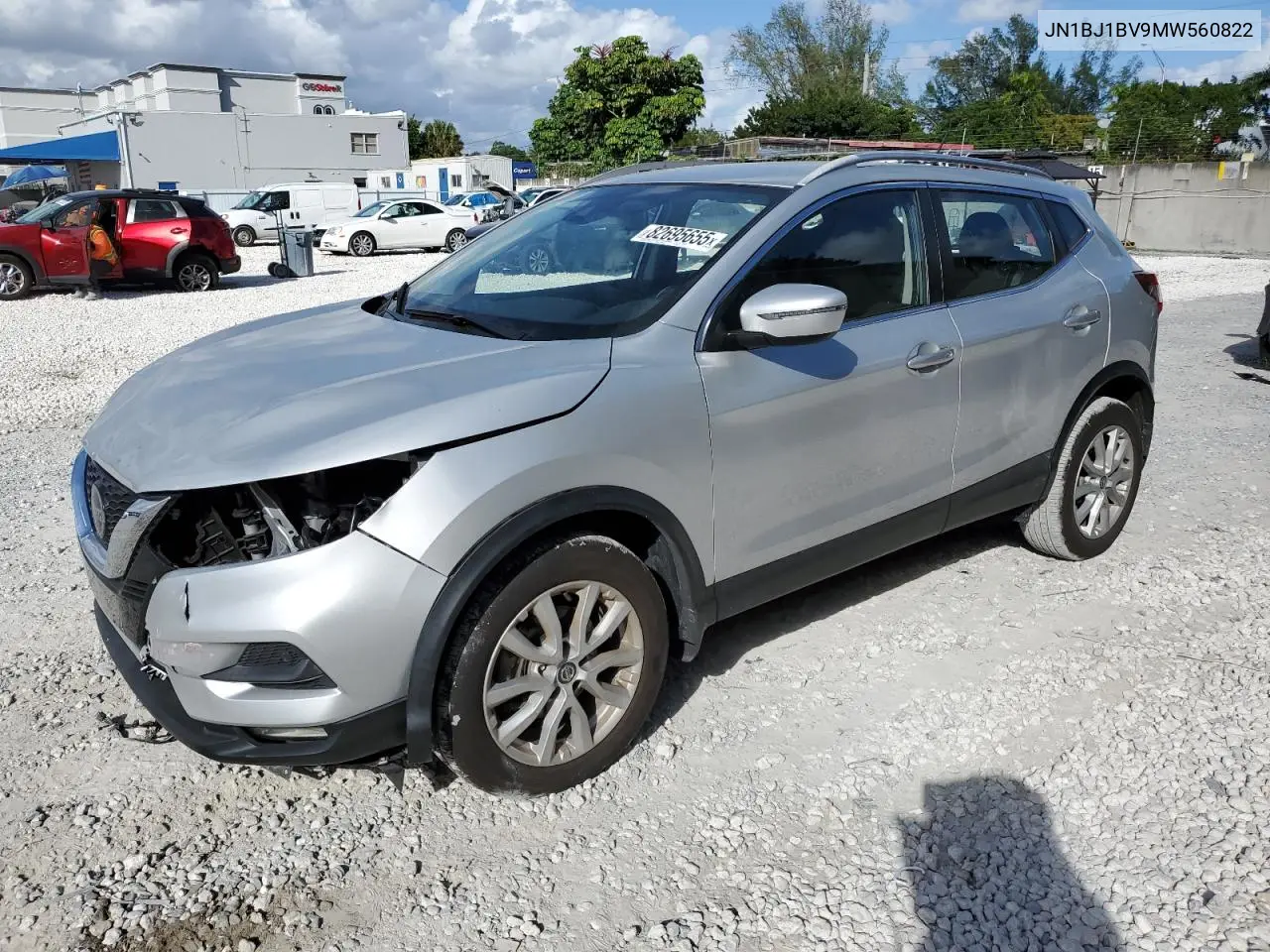 JN1BJ1BV9MW560822 2021 Nissan Rogue Sport Sv