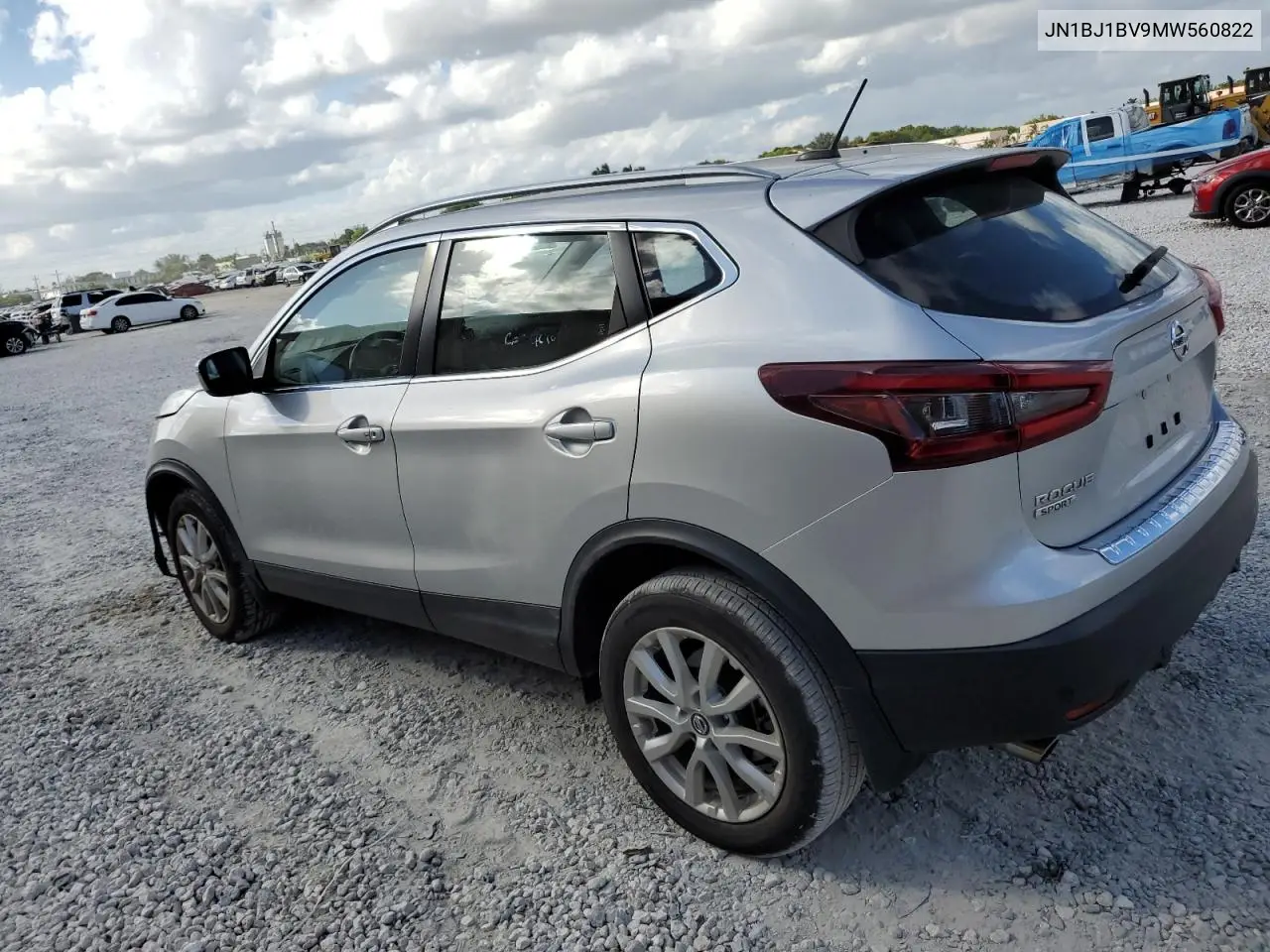 JN1BJ1BV9MW560822 2021 Nissan Rogue Sport Sv