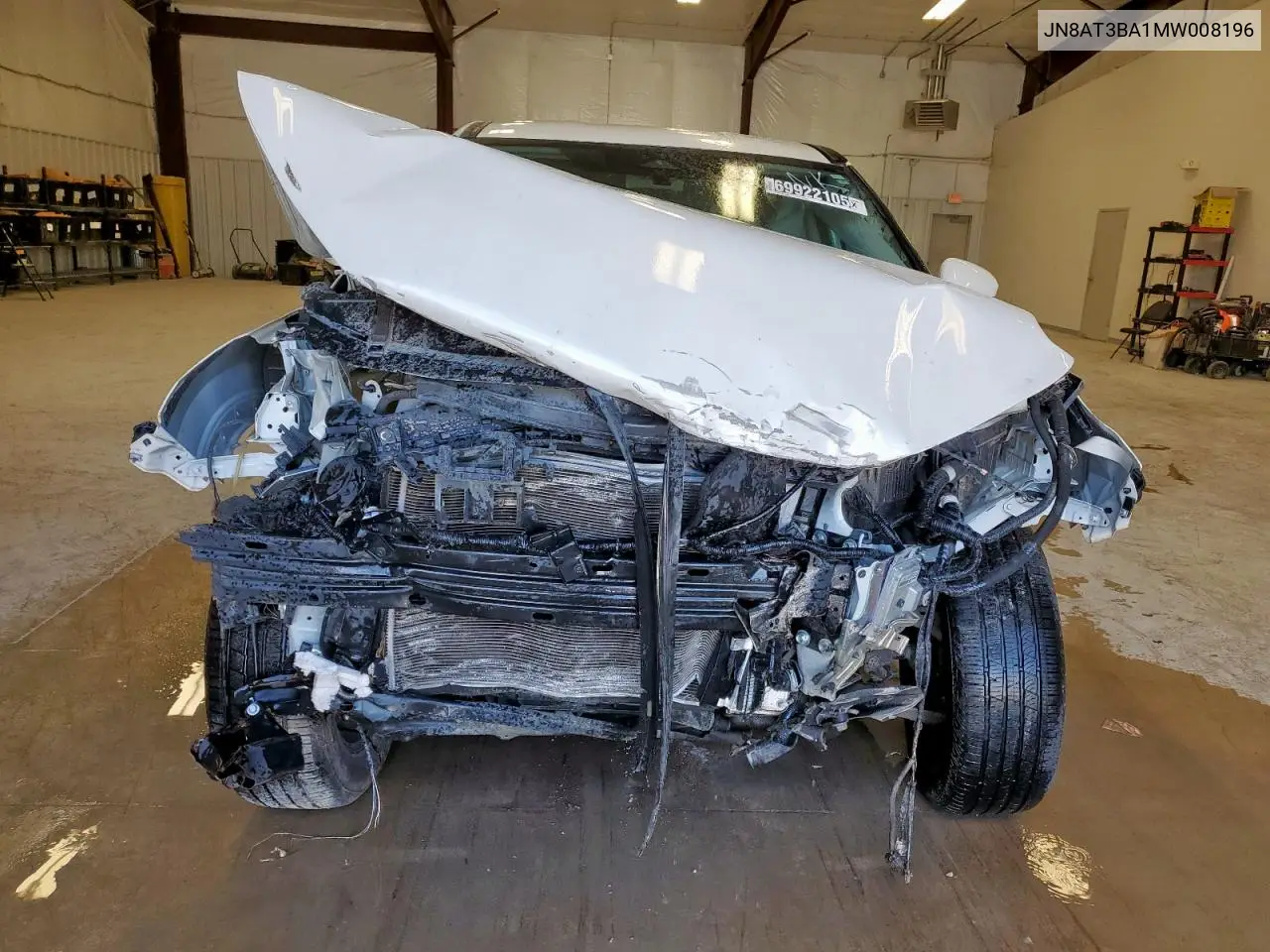 JN8AT3BA1MW008196 2021 Nissan Rogue Sv