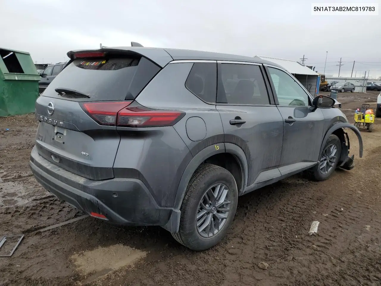 5N1AT3AB2MC819783 2021 Nissan Rogue S