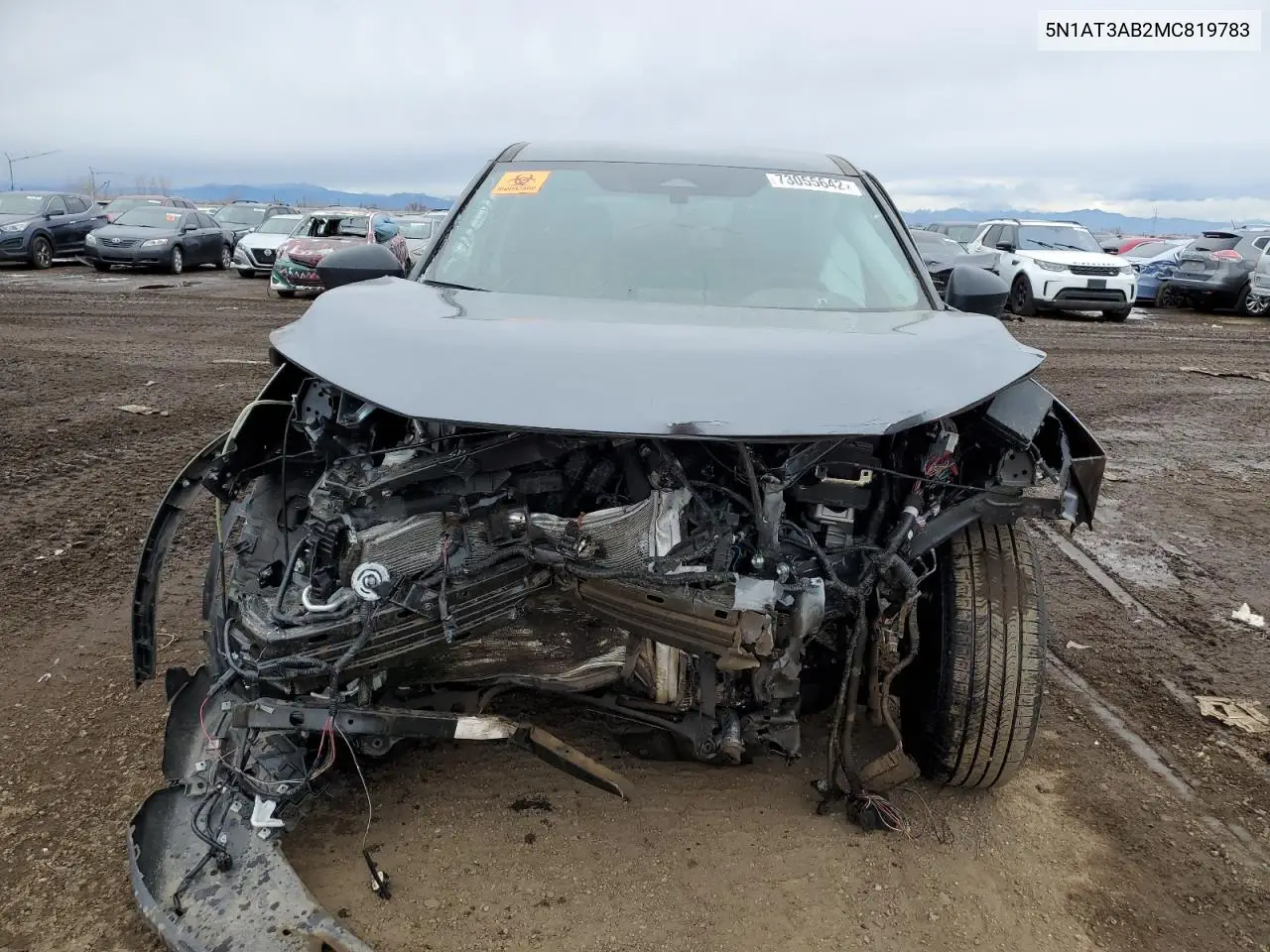 5N1AT3AB2MC819783 2021 Nissan Rogue S