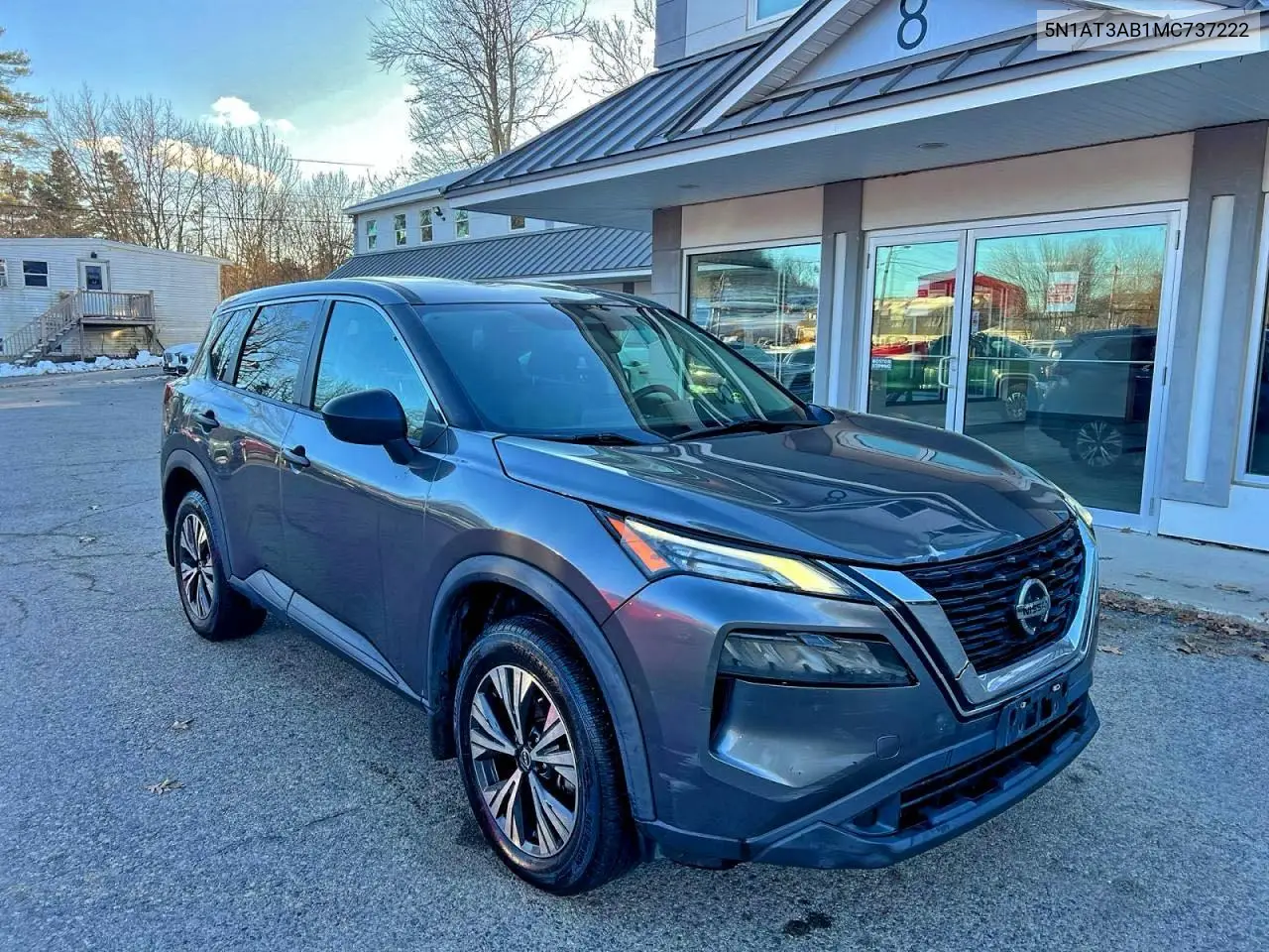 5N1AT3AB1MC737222 2021 Nissan Rogue S