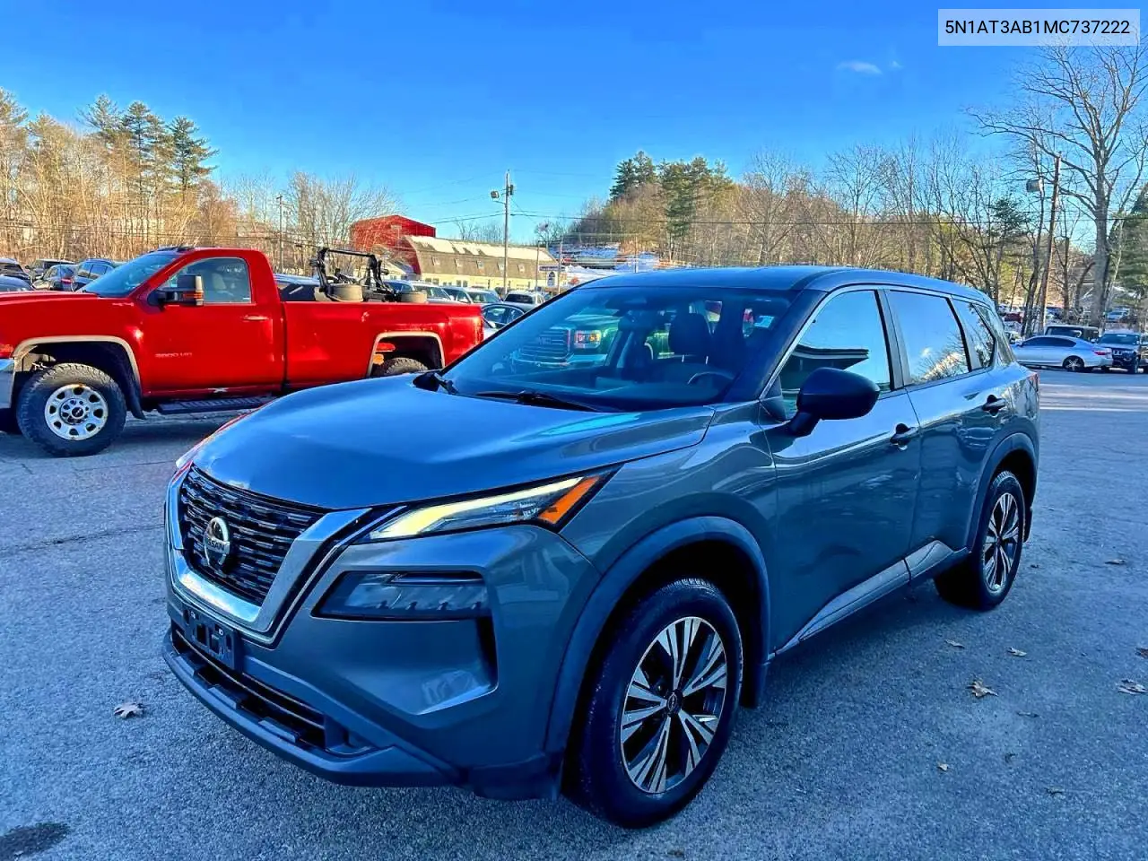 5N1AT3AB1MC737222 2021 Nissan Rogue S