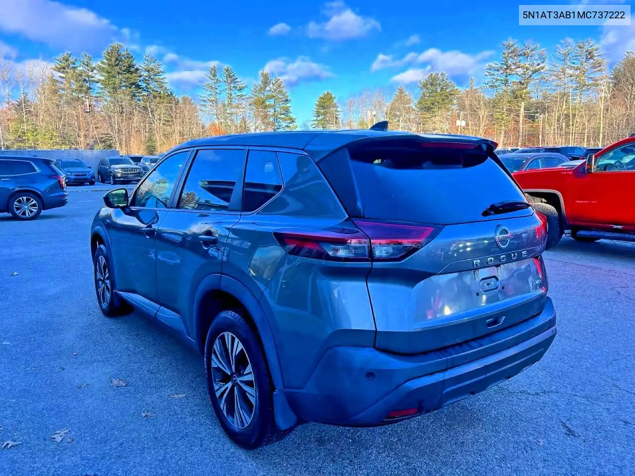 5N1AT3AB1MC737222 2021 Nissan Rogue S