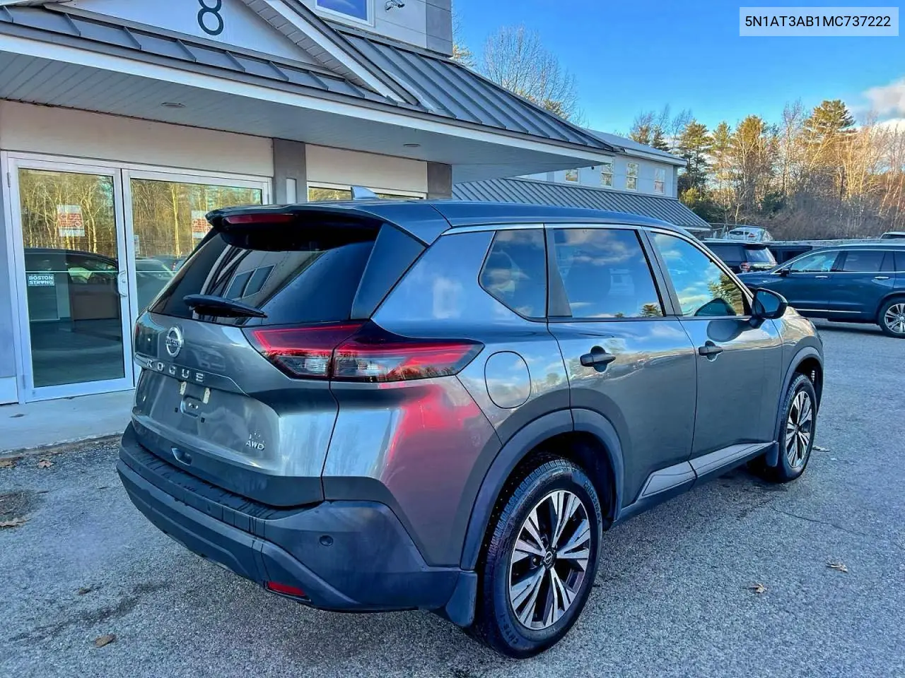 5N1AT3AB1MC737222 2021 Nissan Rogue S