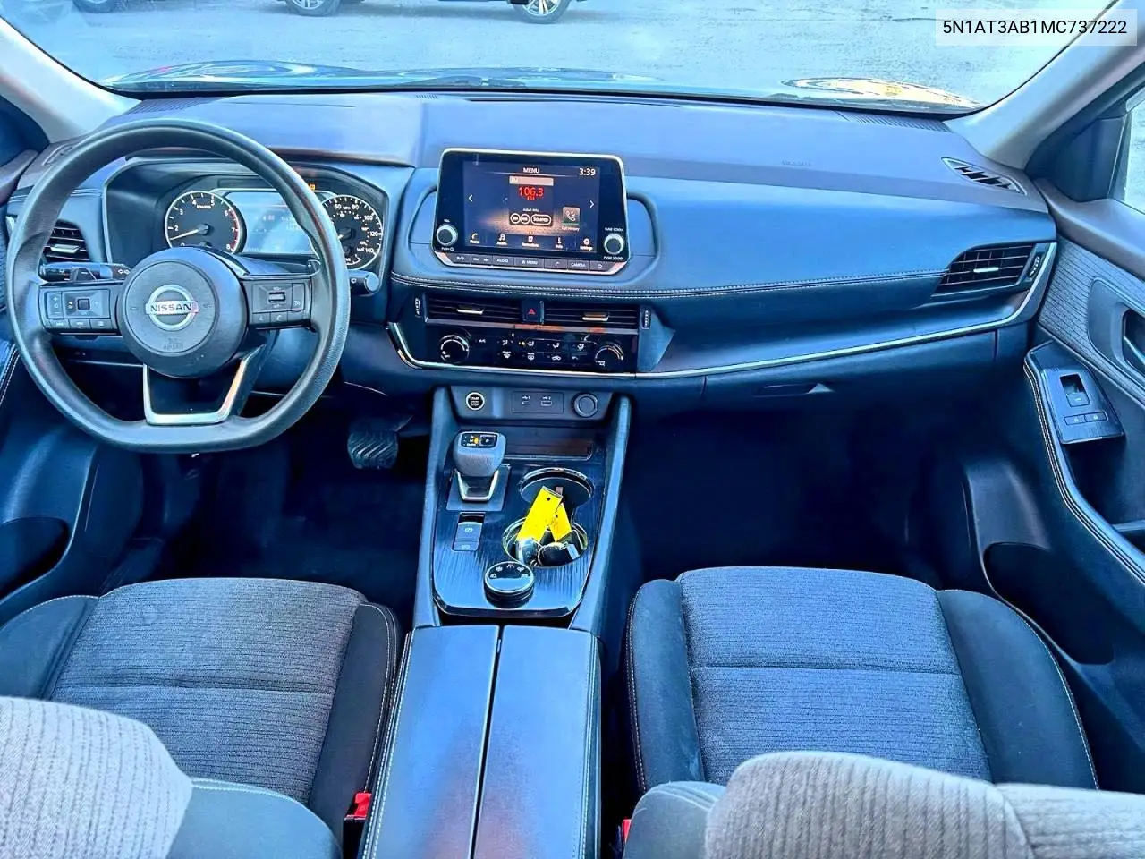5N1AT3AB1MC737222 2021 Nissan Rogue S