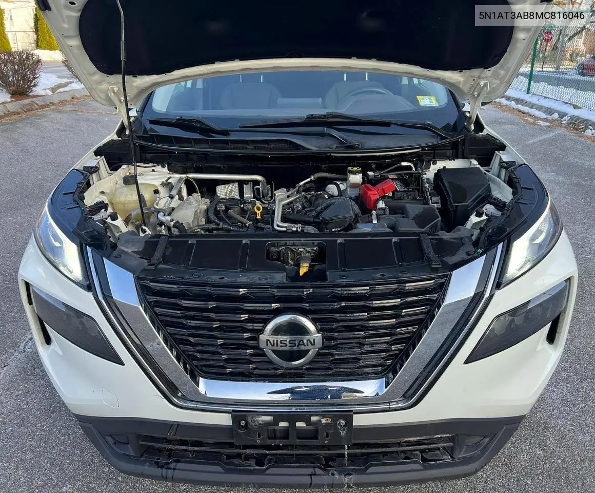 5N1AT3AB8MC816046 2021 Nissan Rogue S