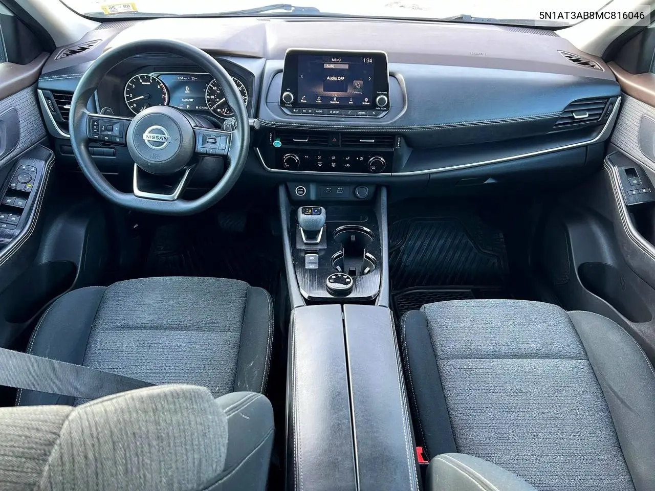 5N1AT3AB8MC816046 2021 Nissan Rogue S