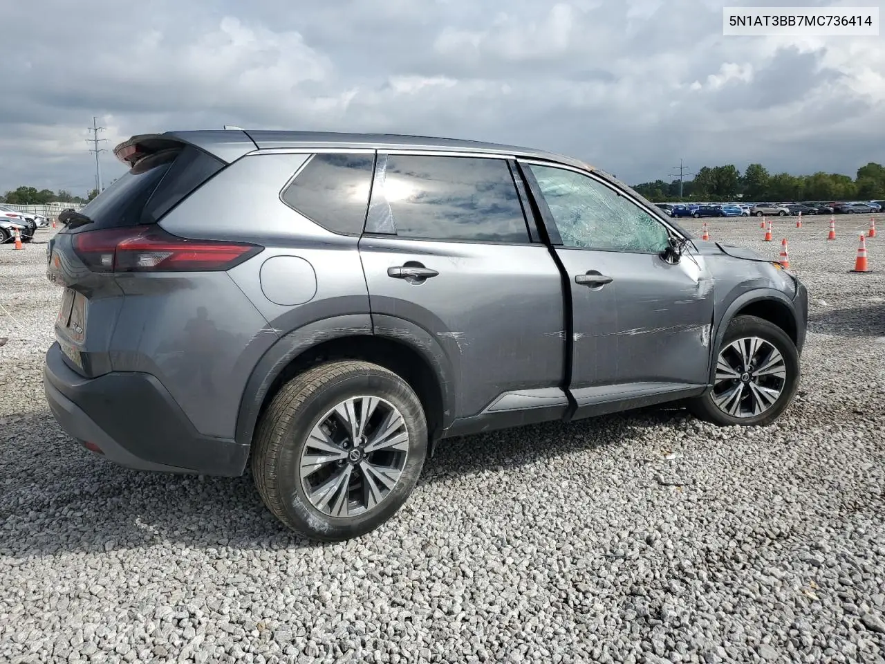 5N1AT3BB7MC736414 2021 Nissan Rogue Sv