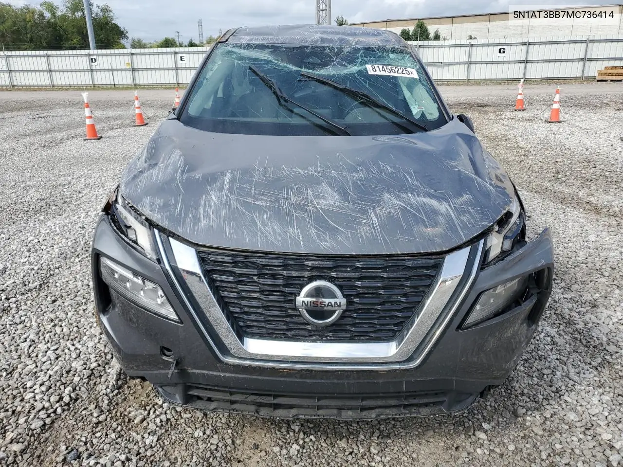 5N1AT3BB7MC736414 2021 Nissan Rogue Sv