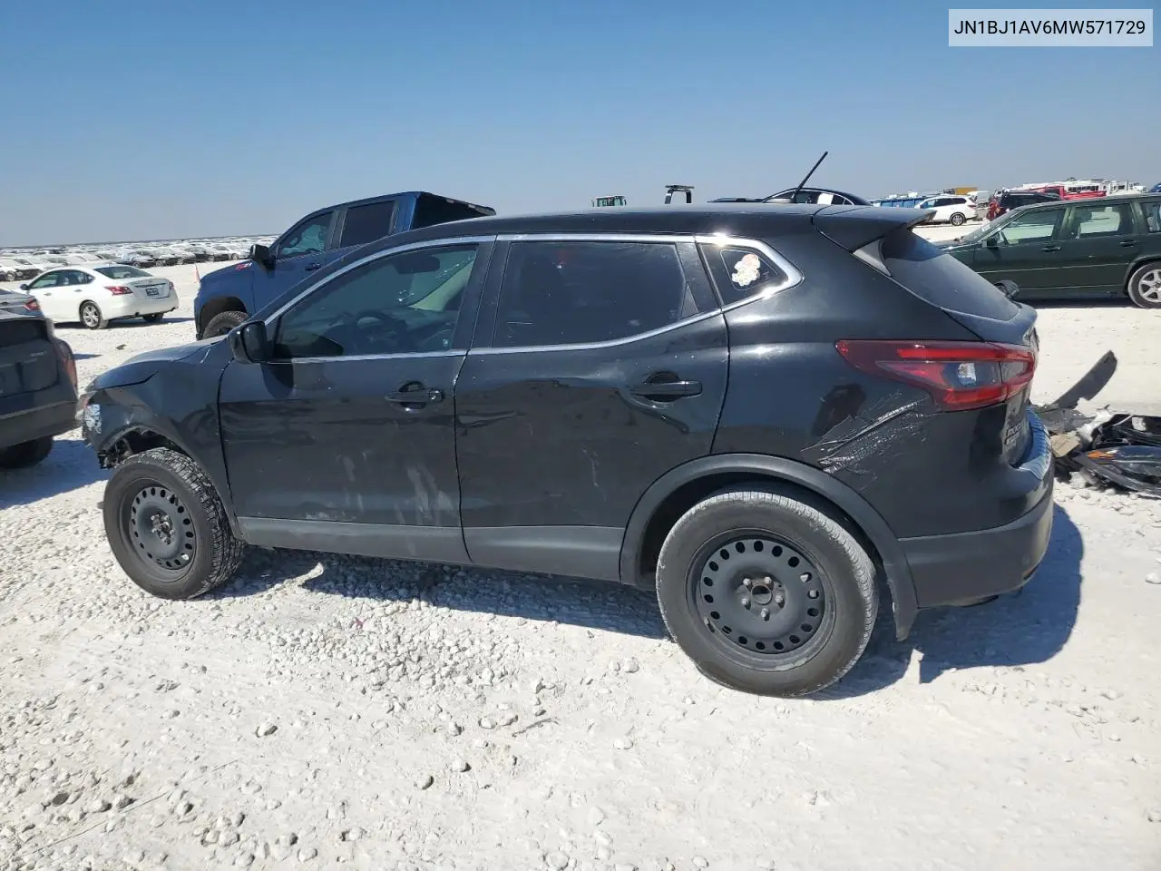 JN1BJ1AV6MW571729 2021 Nissan Rogue Sport S