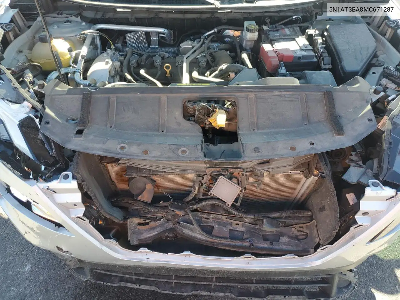 5N1AT3BA8MC671287 2021 Nissan Rogue Sv